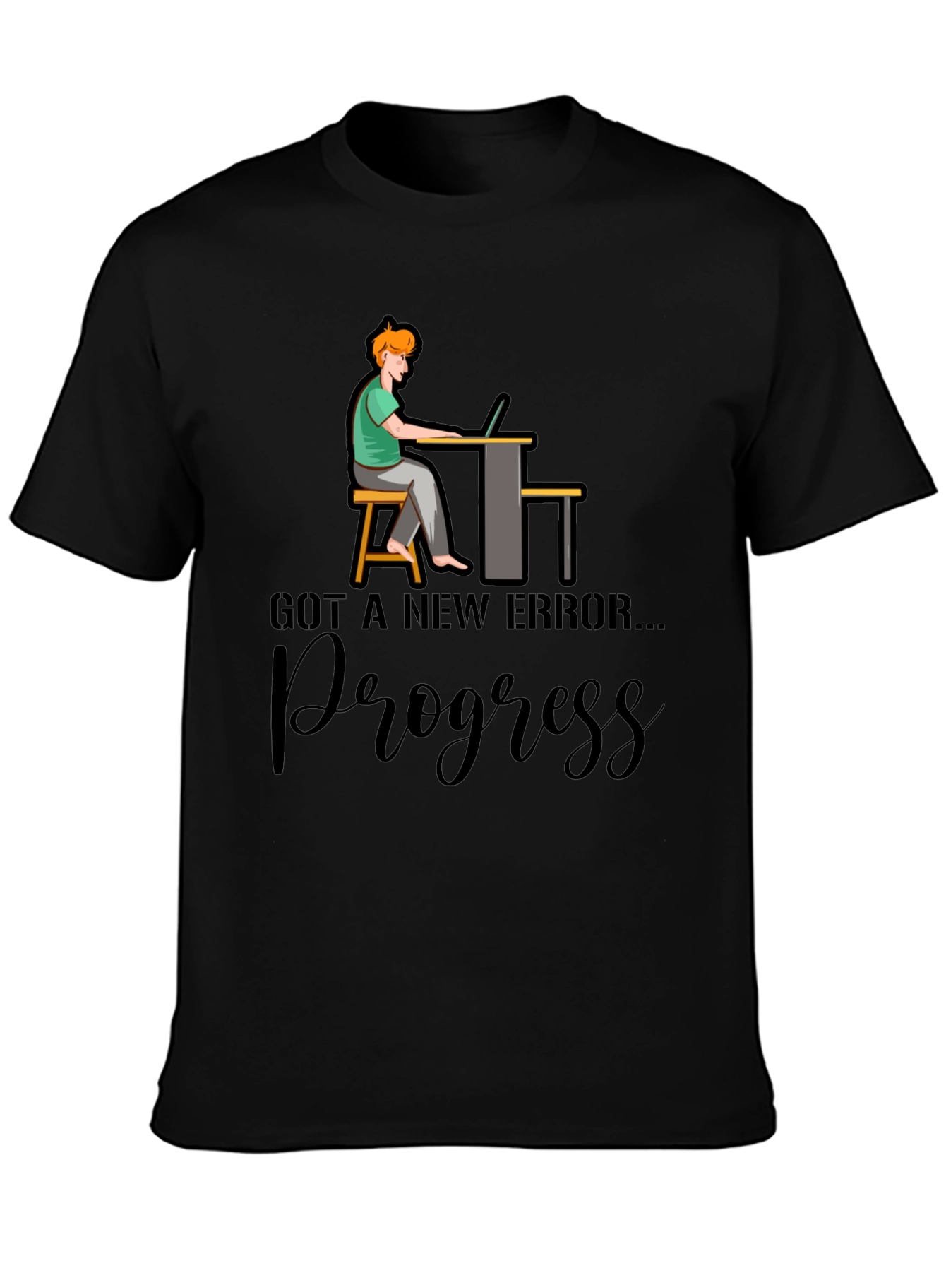 New Error Progress Graphic Tee