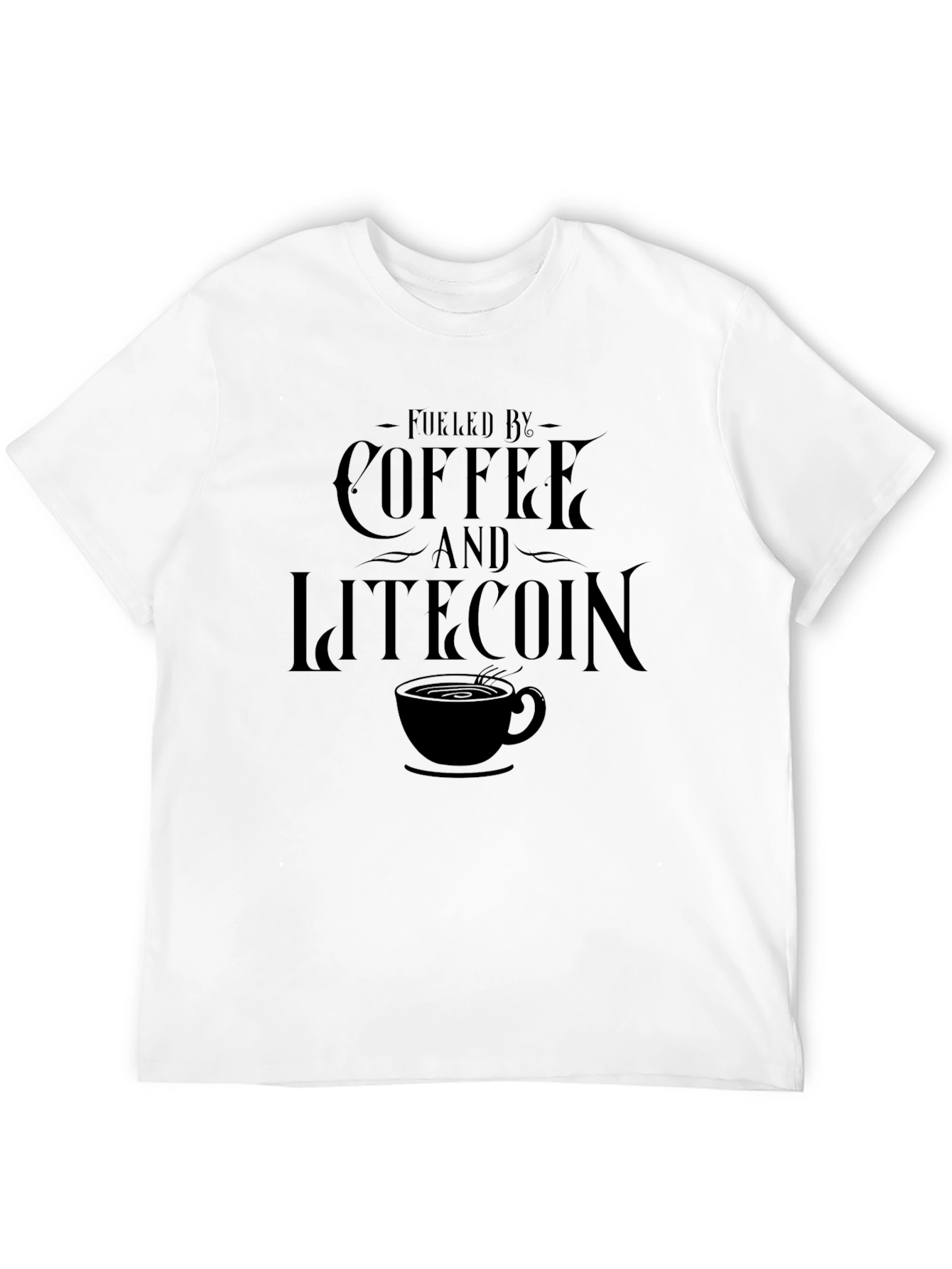 Fueled by Coffee and Litecoin T-Shirt