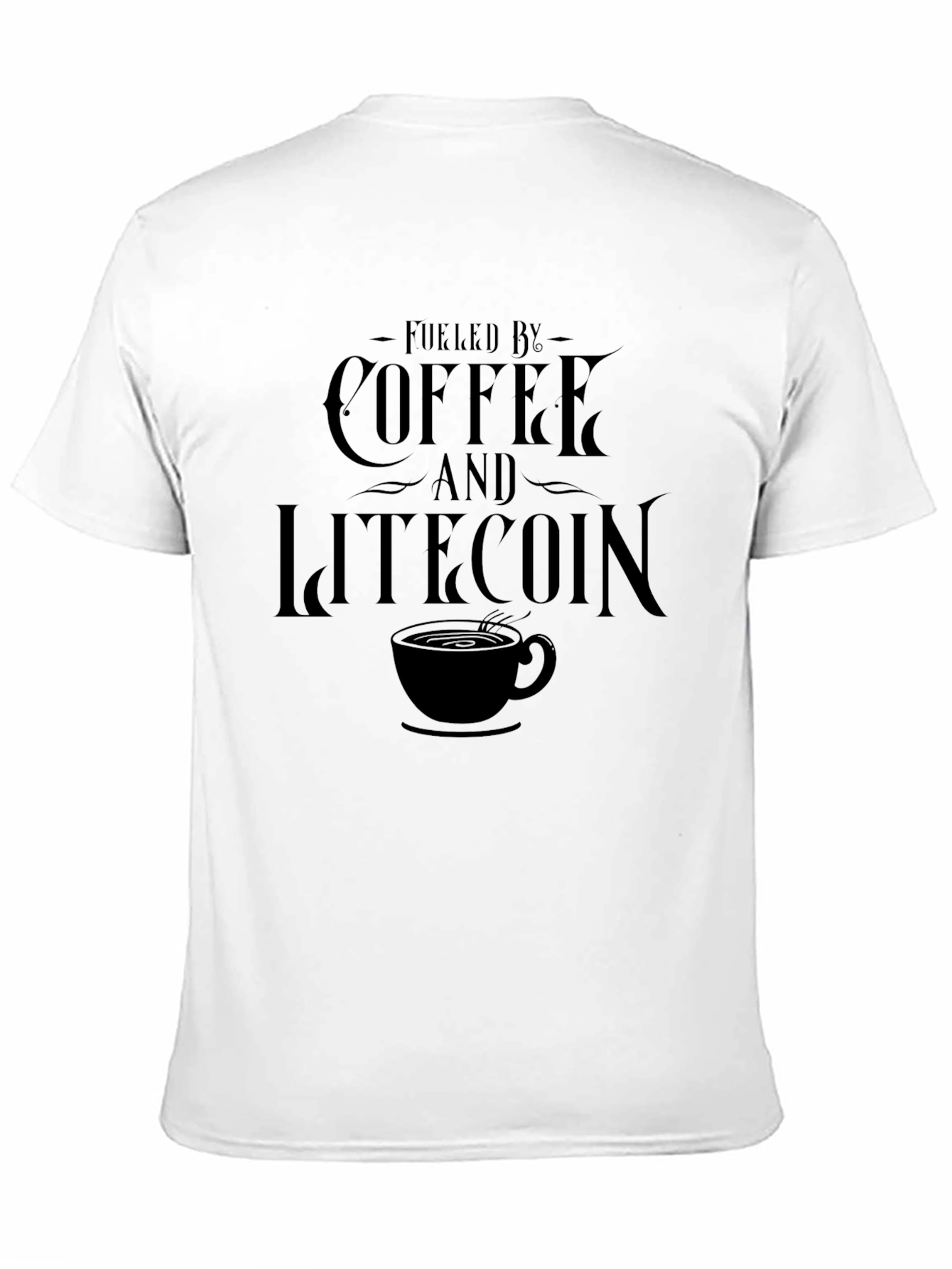 Fueled by Coffee and Litecoin T-Shirt