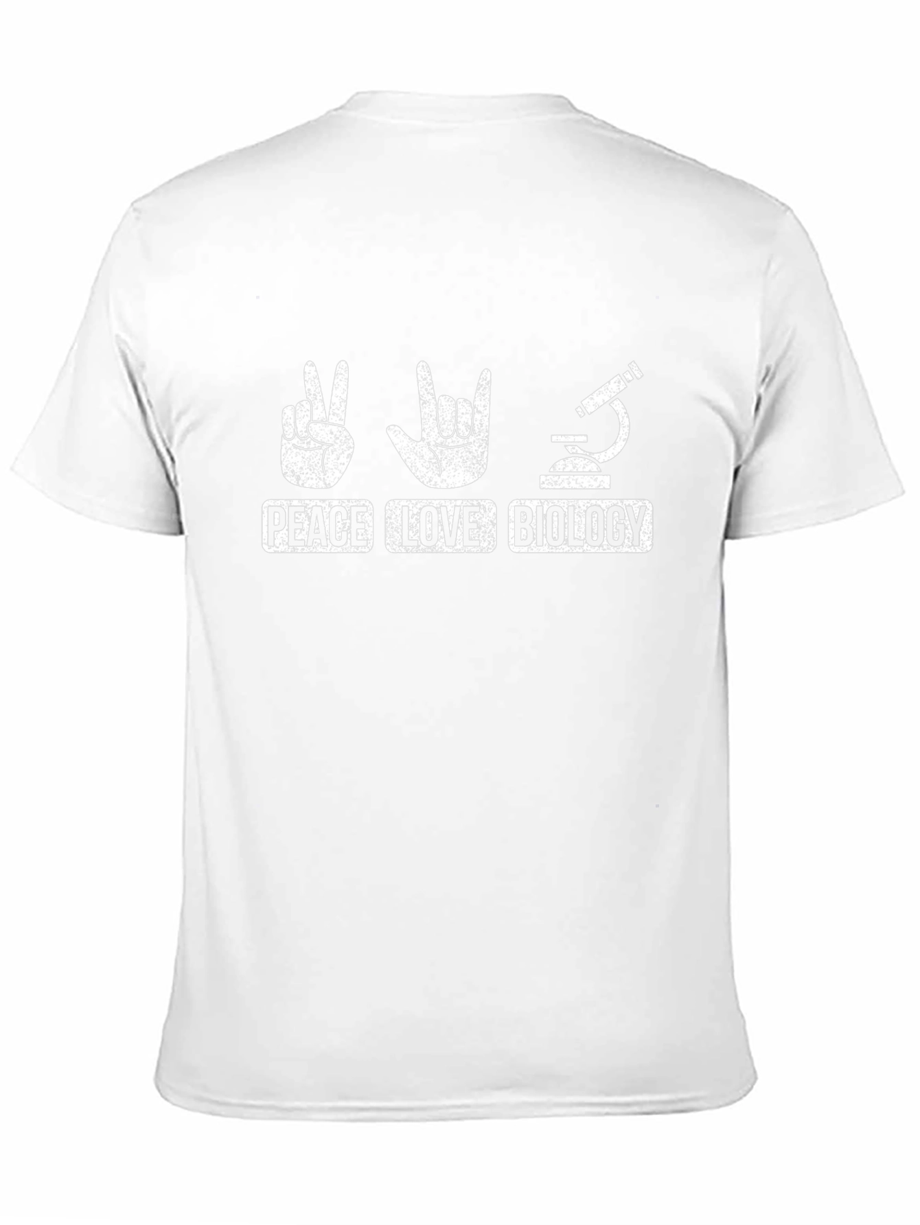 Peace Love Biology T-Shirt - Science Geek Tee