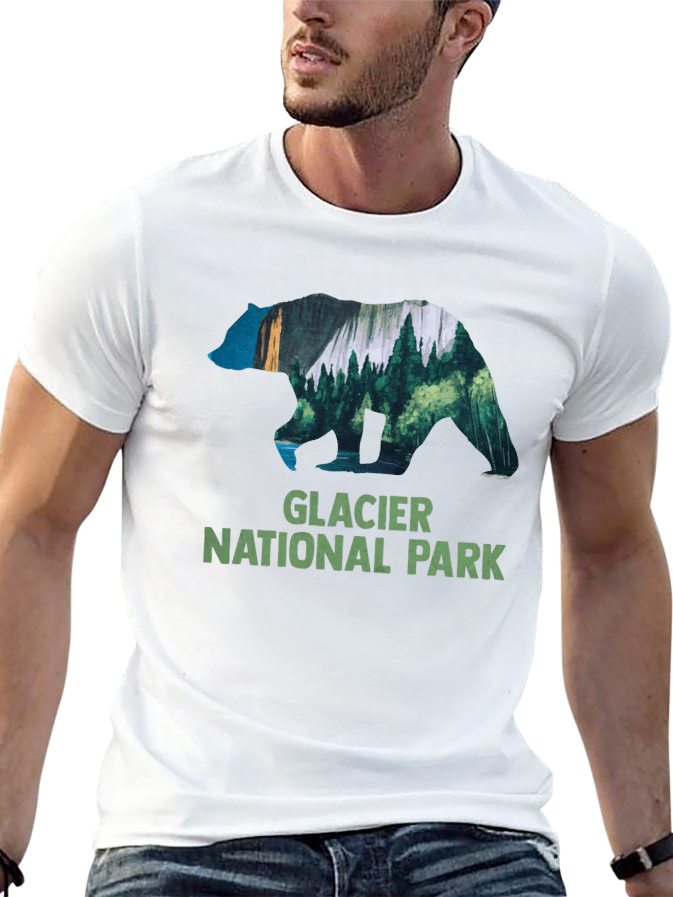 Glacier National Park Bear T-Shirt