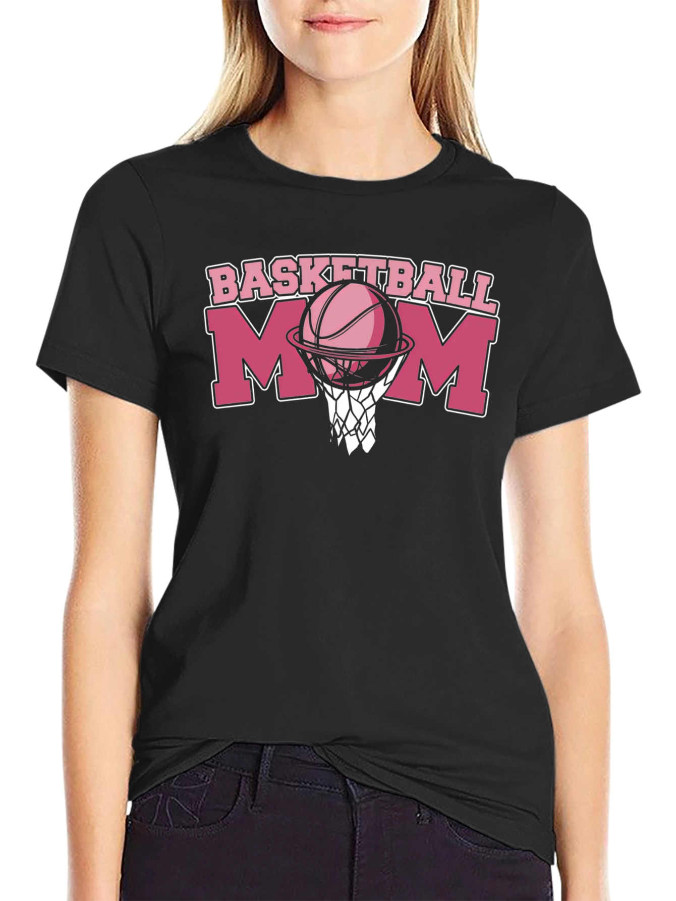 Basketball Mom Graphic Tee