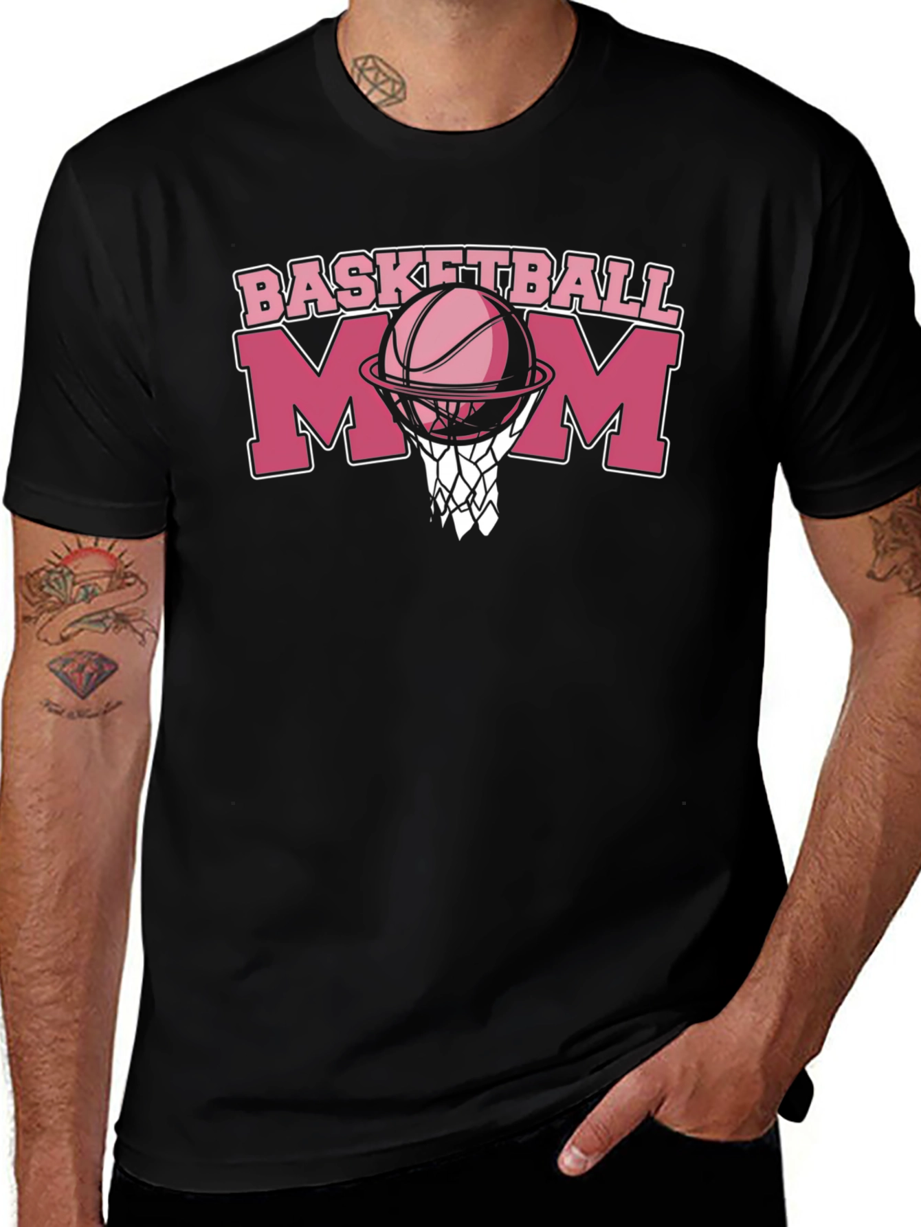 Basketball Mom Graphic Tee