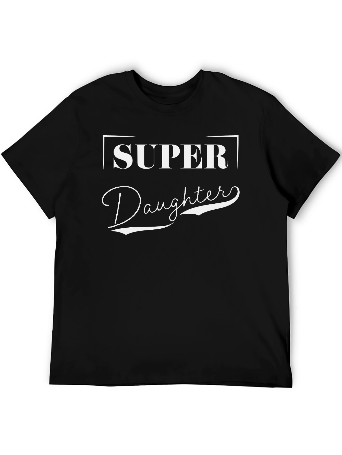Super Daughter Graphic Tee - Black