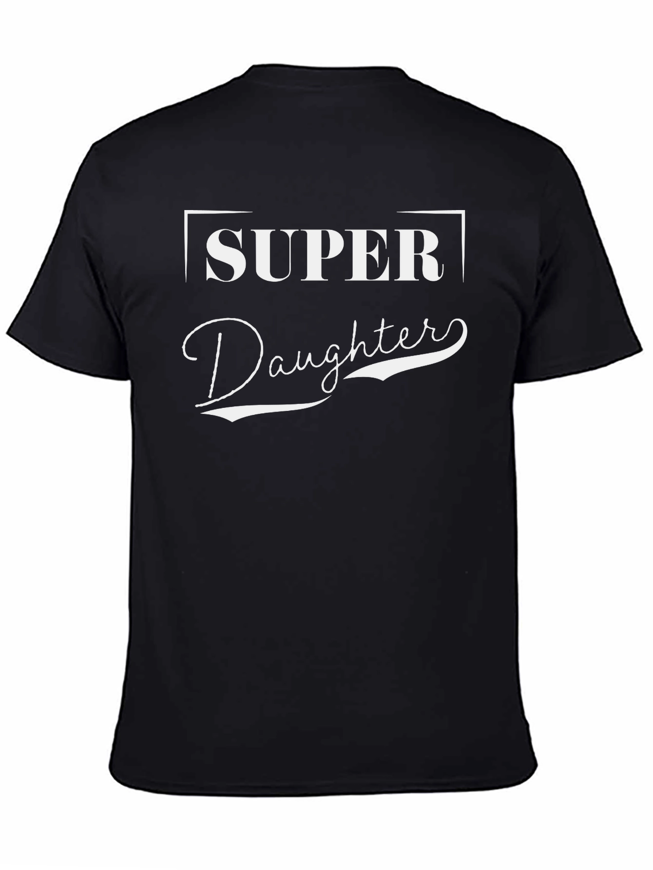 Super Daughter Graphic Tee - Black