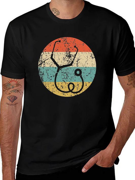 Vintage Stethoscope Graphic Tee