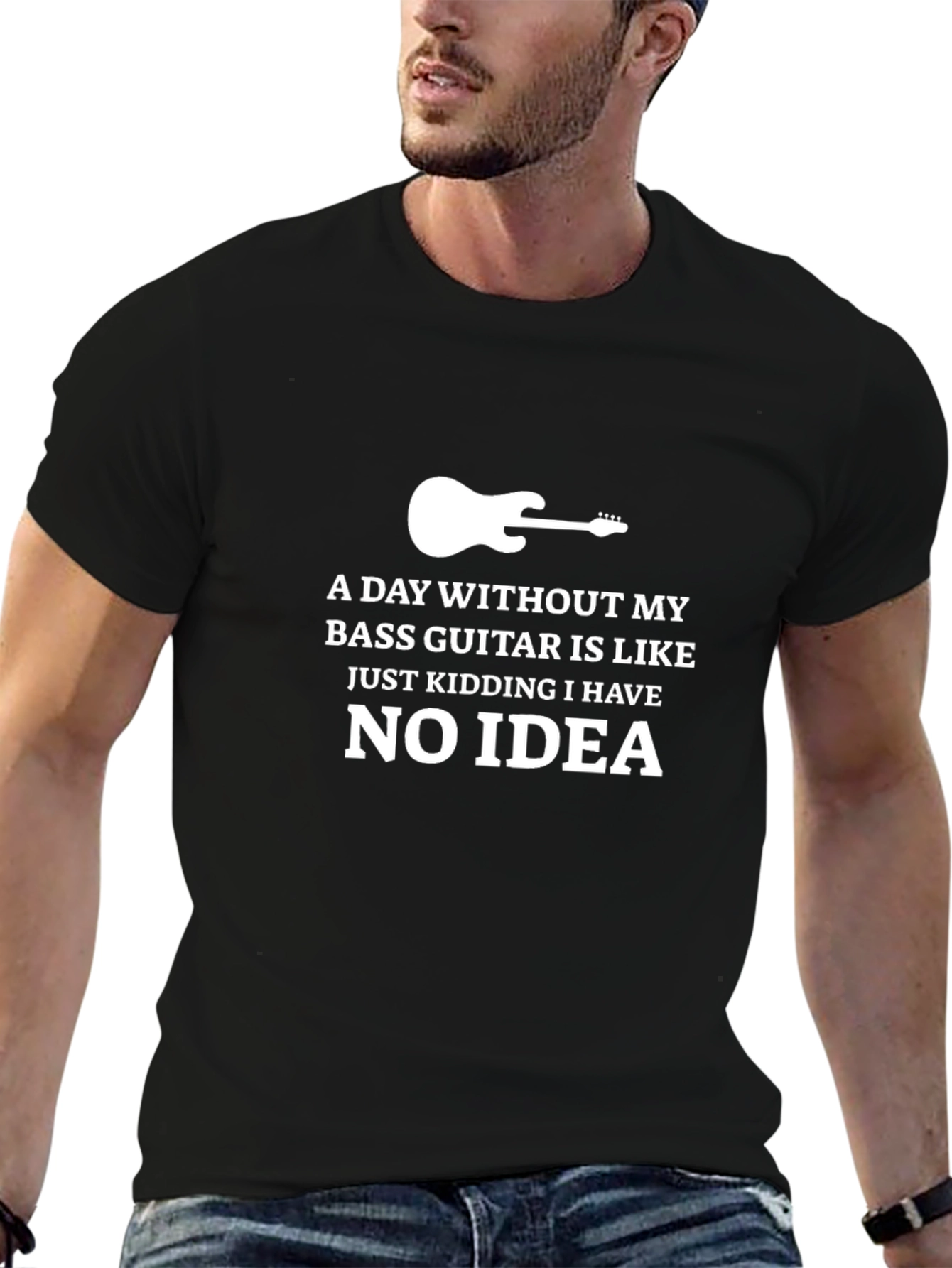 Bass Guitar T-Shirt - Funny Musician Tee