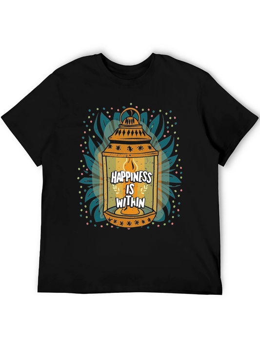 Happiness Within Lantern Graphic Tee
