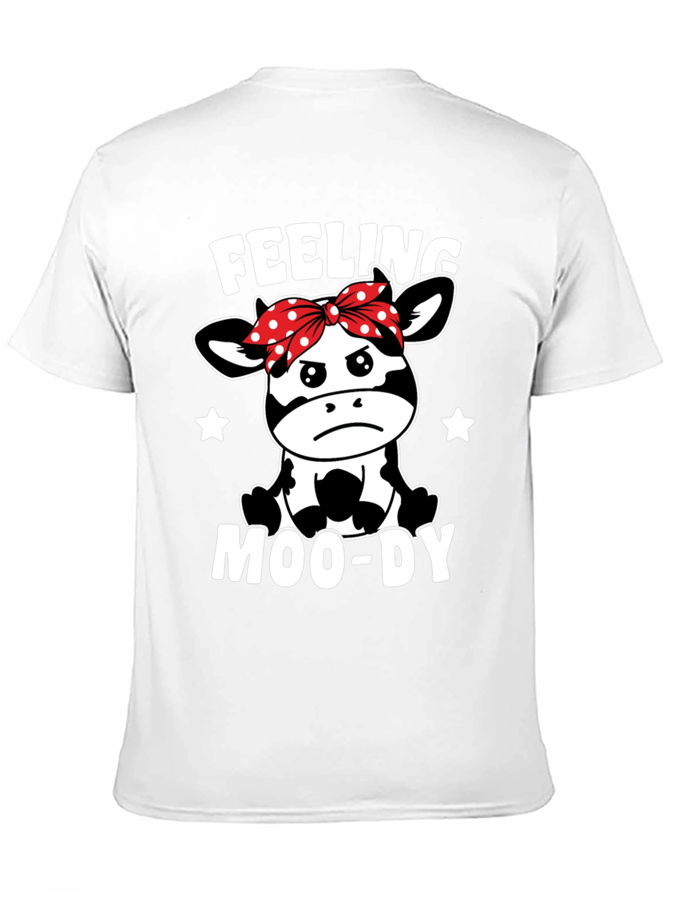 Feeling Moo-Dy Cow Graphic Tee