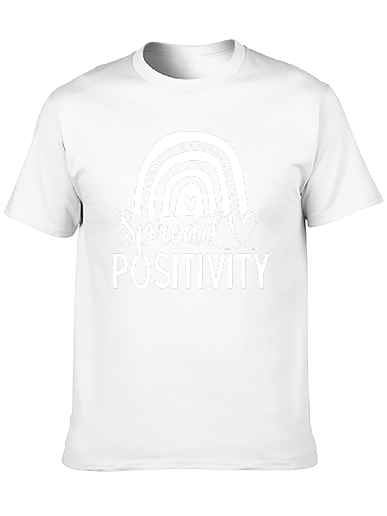Spread Positivity Graphic Tee - Black