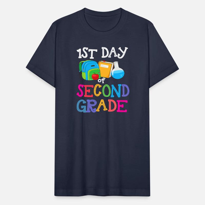 1st Day of Second Grade Back to School First Kids