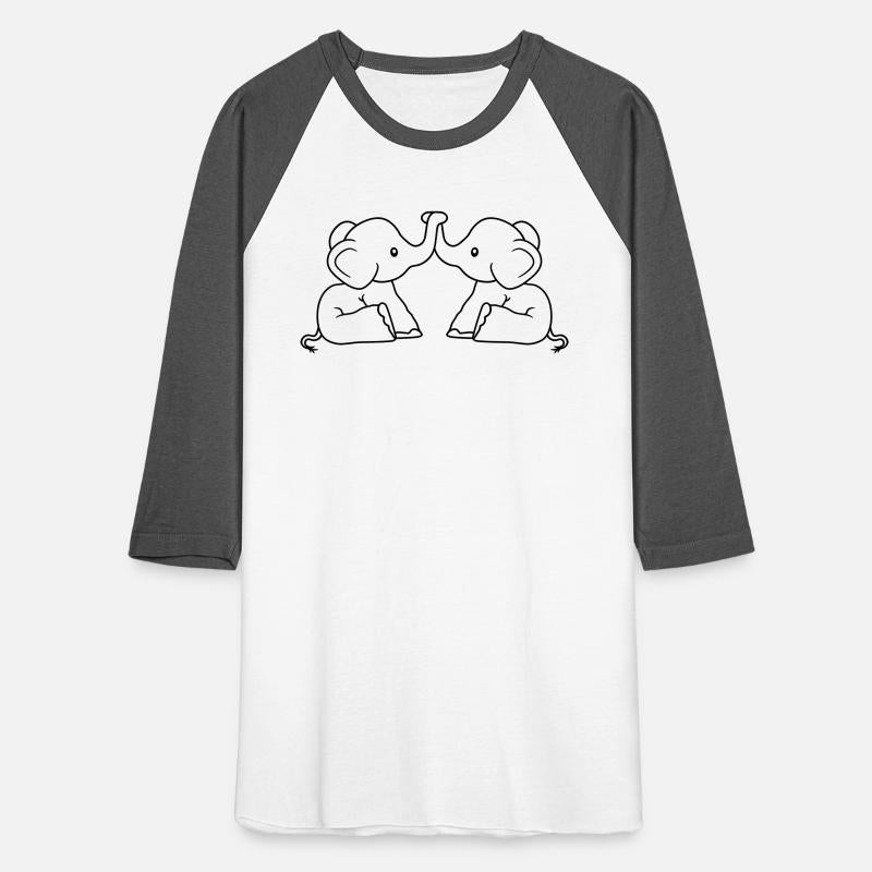 2 elephant friends team couple love couple brother