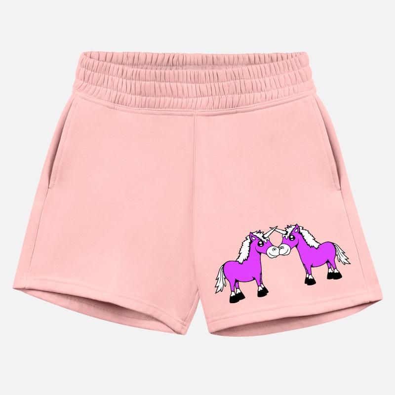 2 Unicorns Team Couple Horns Friends Greeting Cute