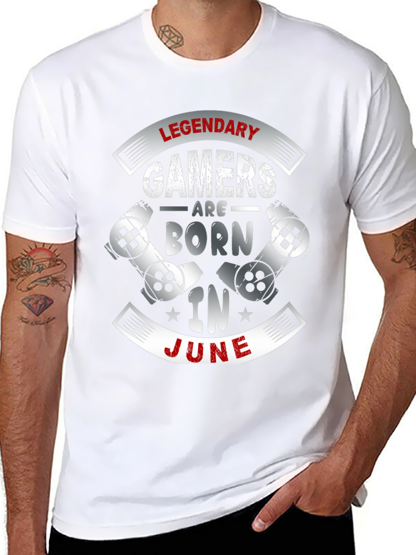 Legendary Gamers Born in June T-Shirt