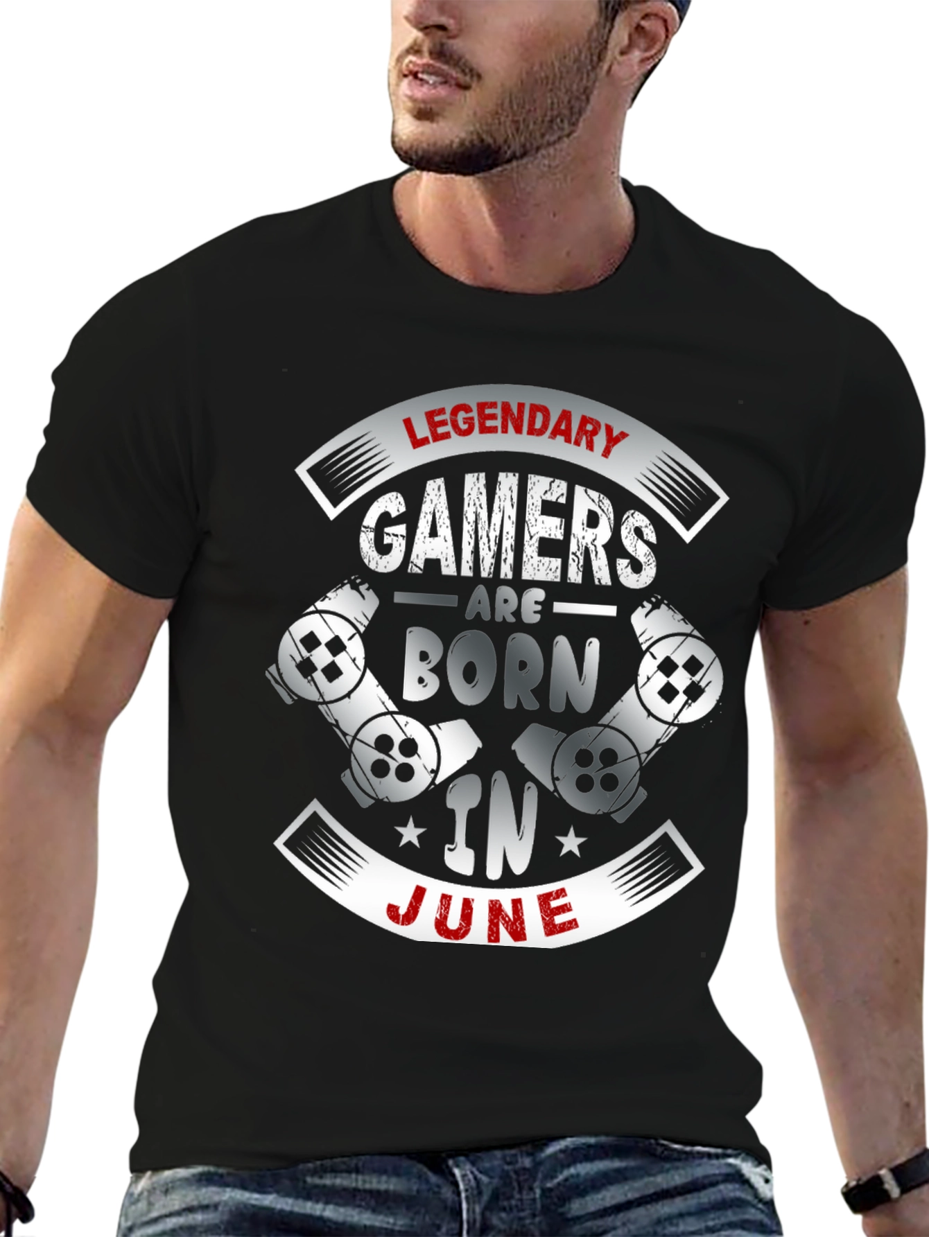 Legendary Gamers Born in June T-Shirt