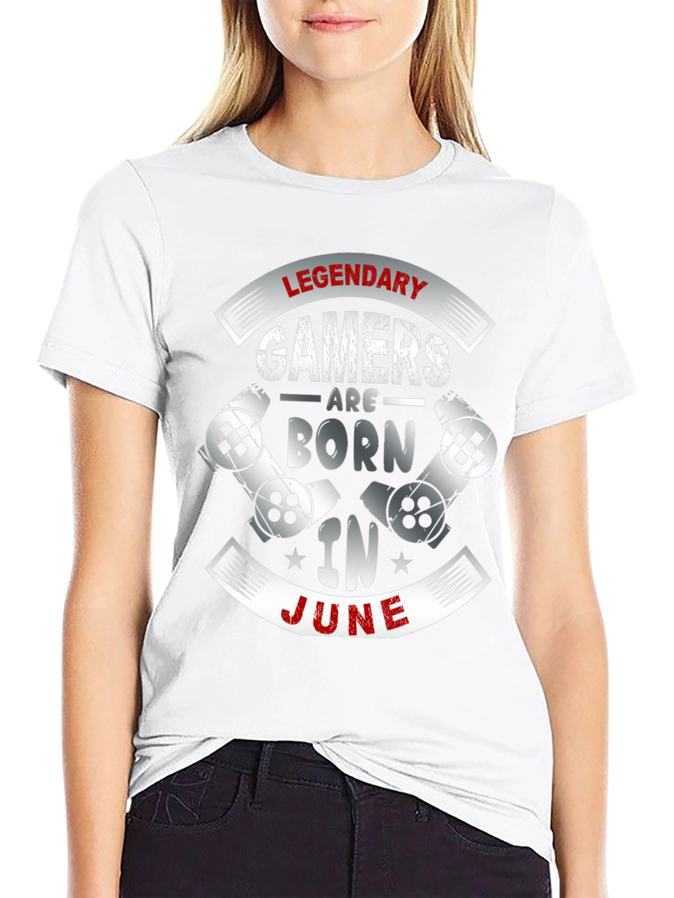 Legendary Gamers Born in June T-Shirt