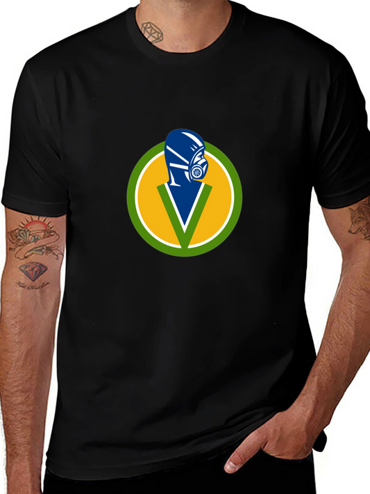 Hazmat Logo Black T-Shirt