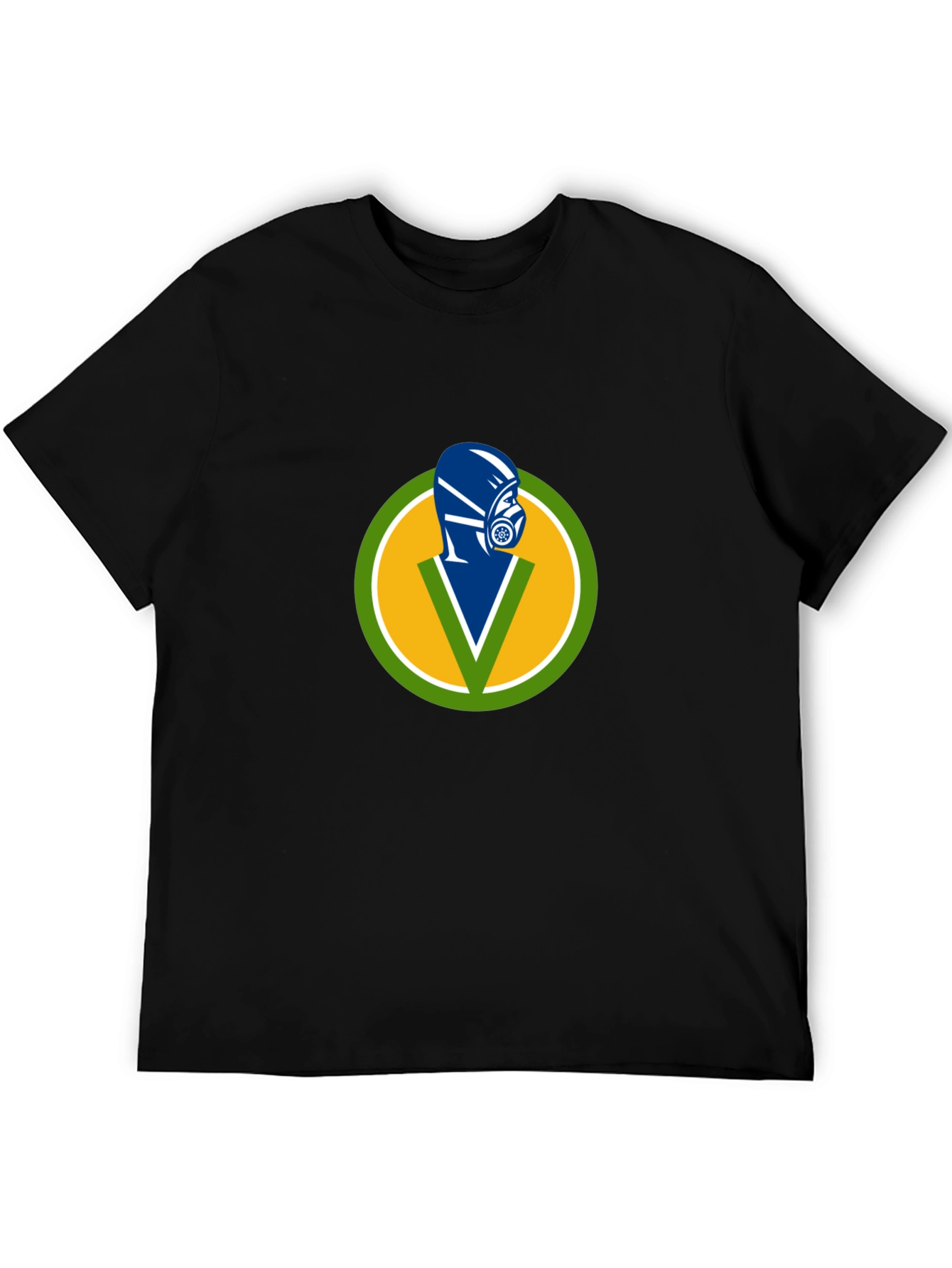Hazmat Logo Black T-Shirt