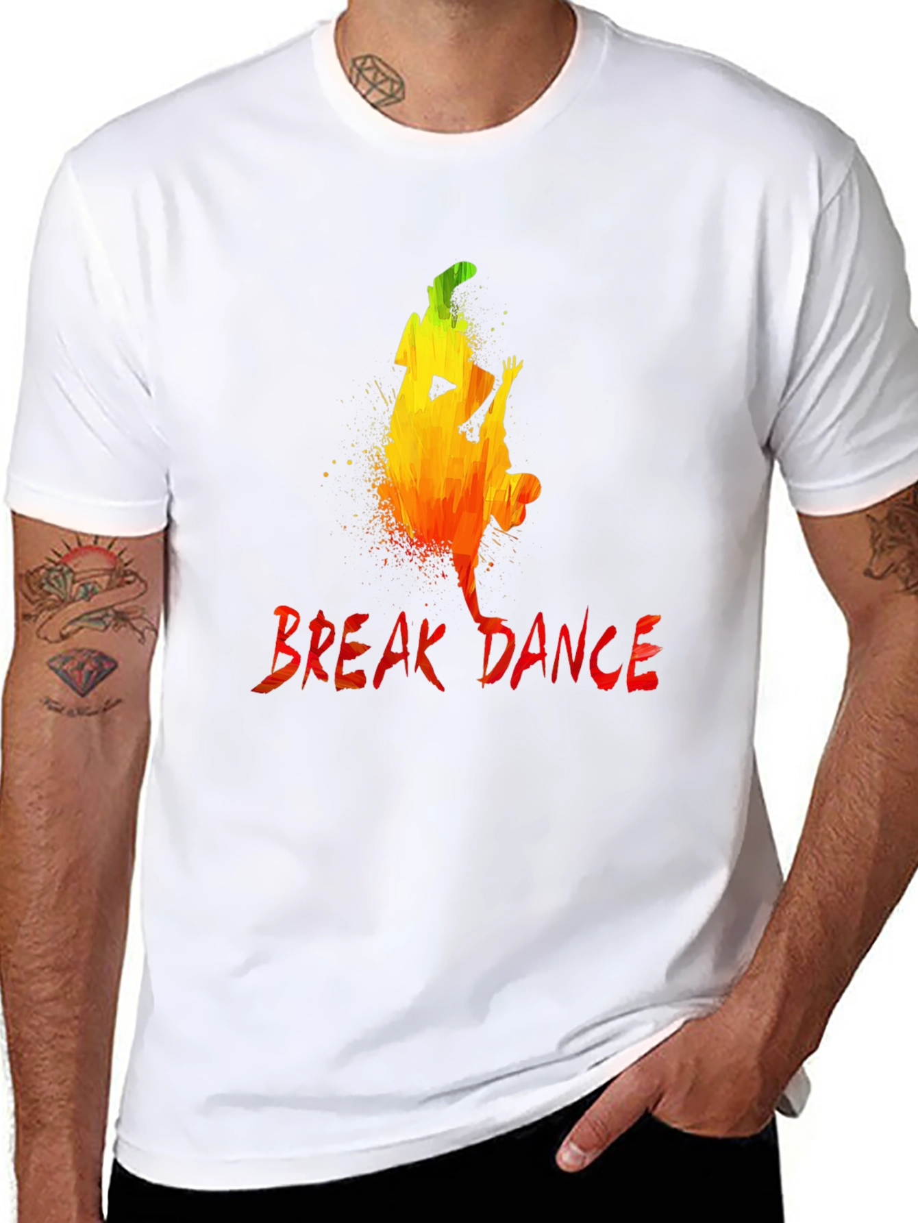 Break Dance Graphic Tee - Stylish Streetwear