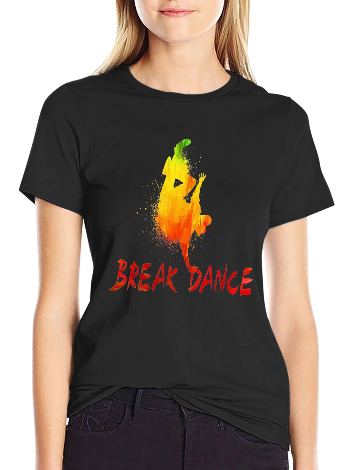 Break Dance Graphic Tee - Stylish Streetwear