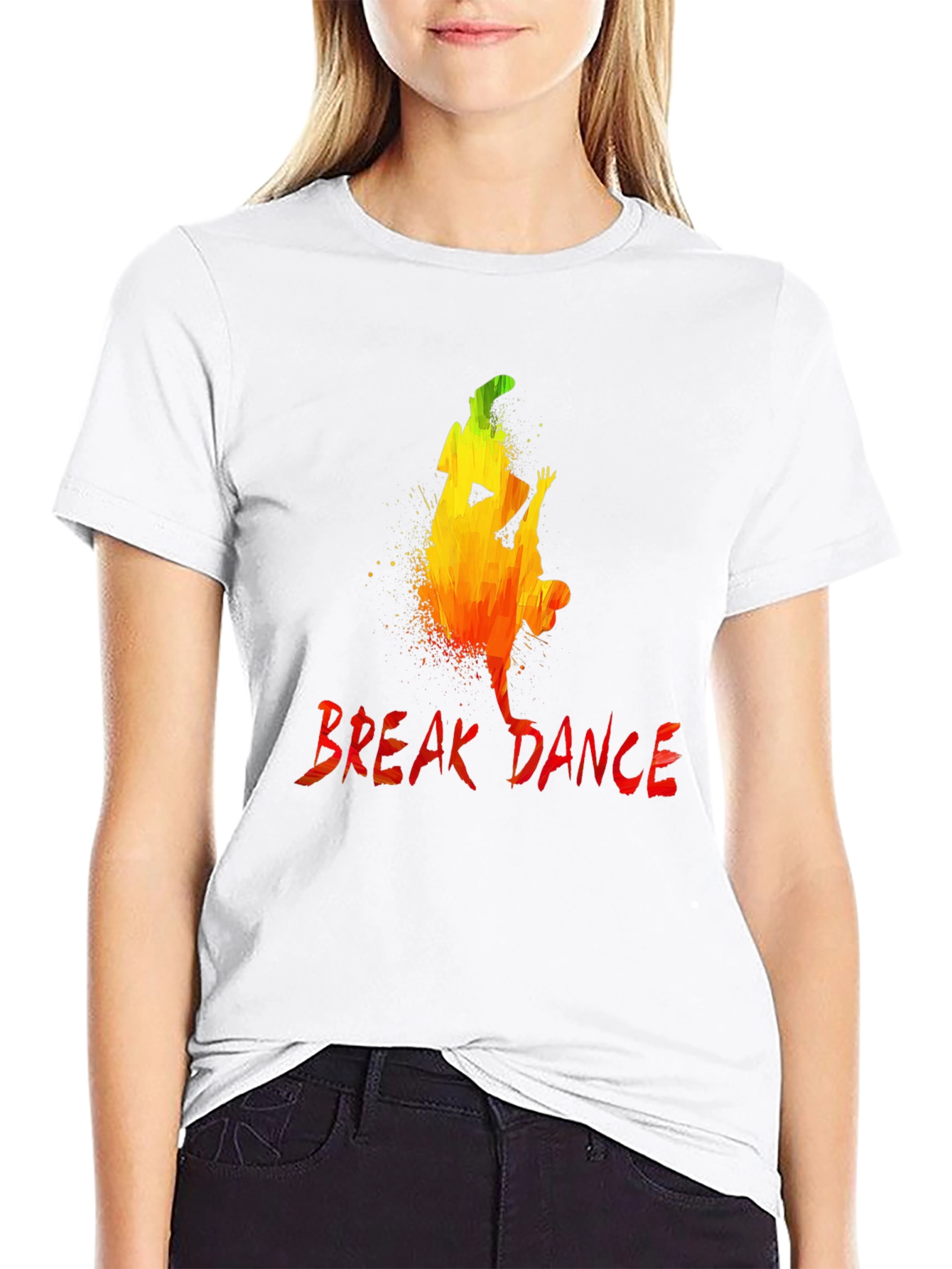 Break Dance Graphic Tee - Stylish Streetwear