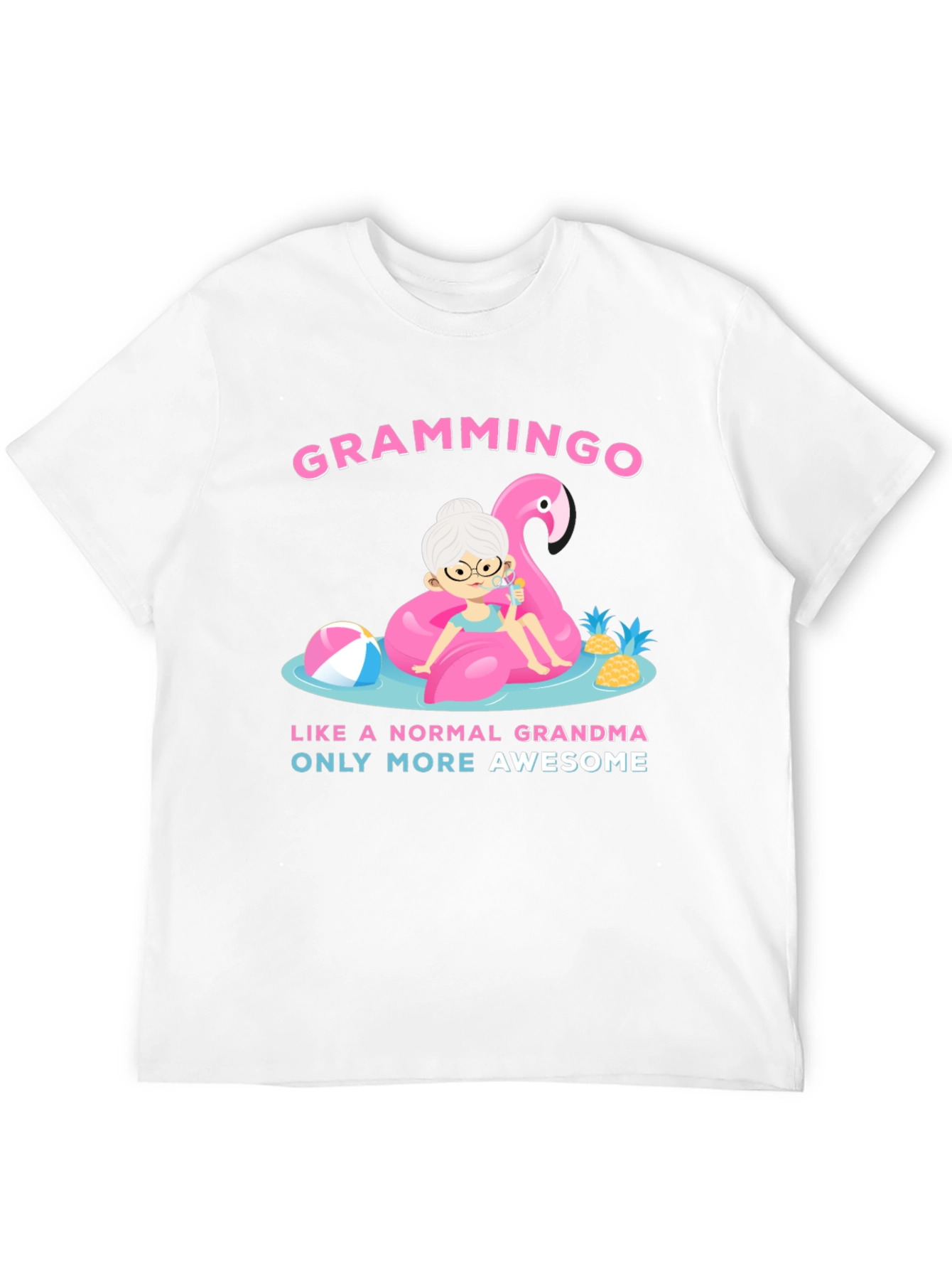 Grammingo Awesome Grandma Black T-Shirt