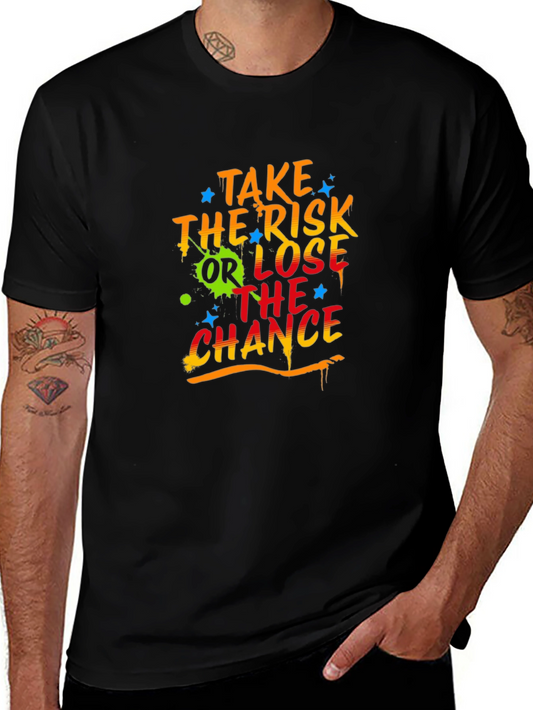 Risk Taker Graphic T-Shirt - Bold Streetwear