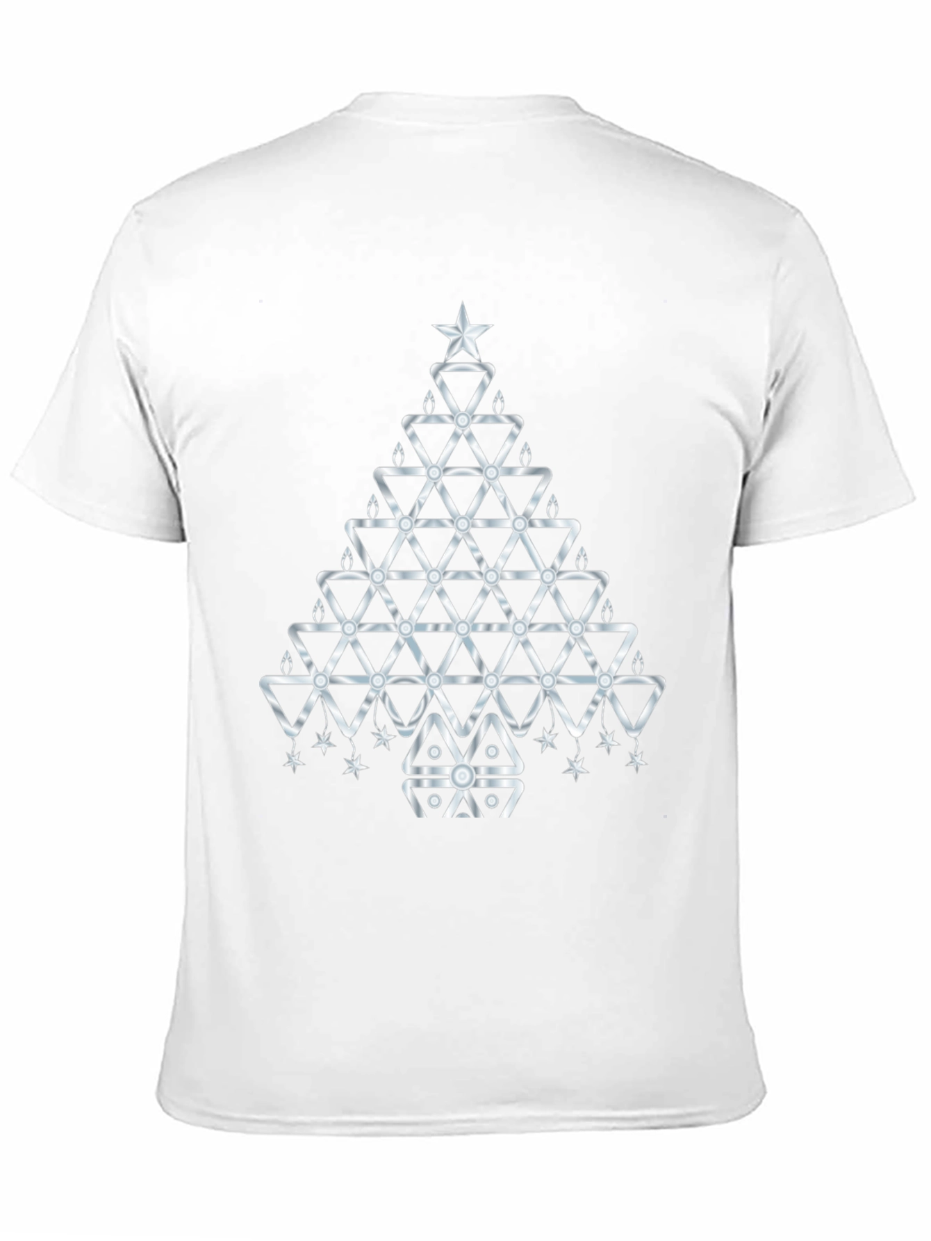 Geometric Christmas Tree T-Shirt