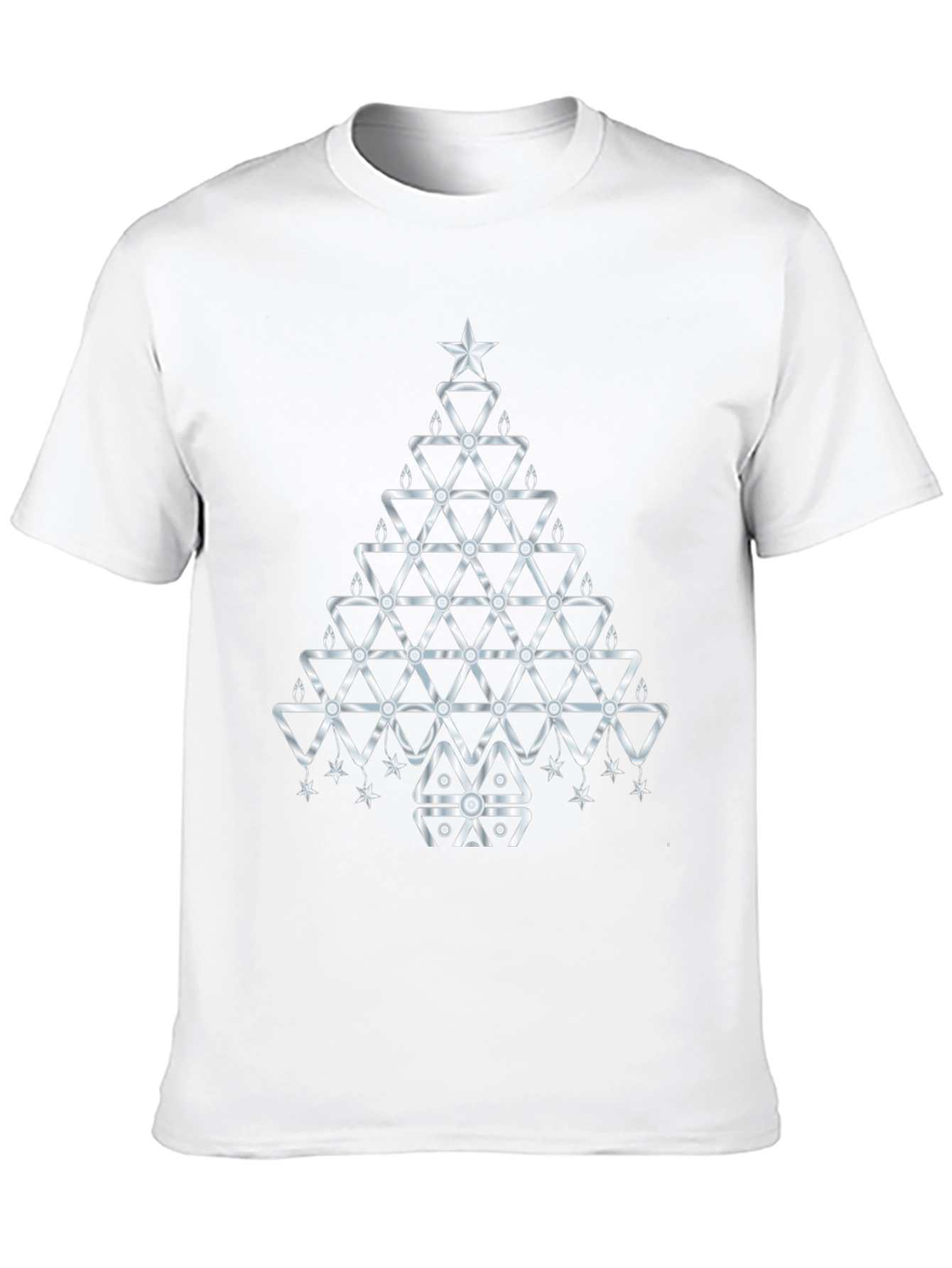 Geometric Christmas Tree T-Shirt