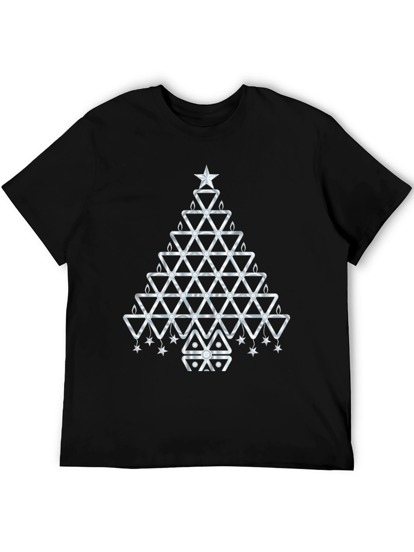 Geometric Christmas Tree T-Shirt