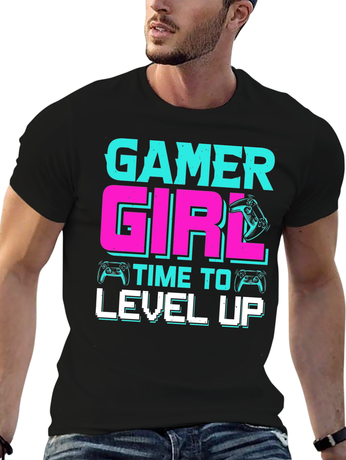 Gamer Girl T-Shirt - Time To Level Up