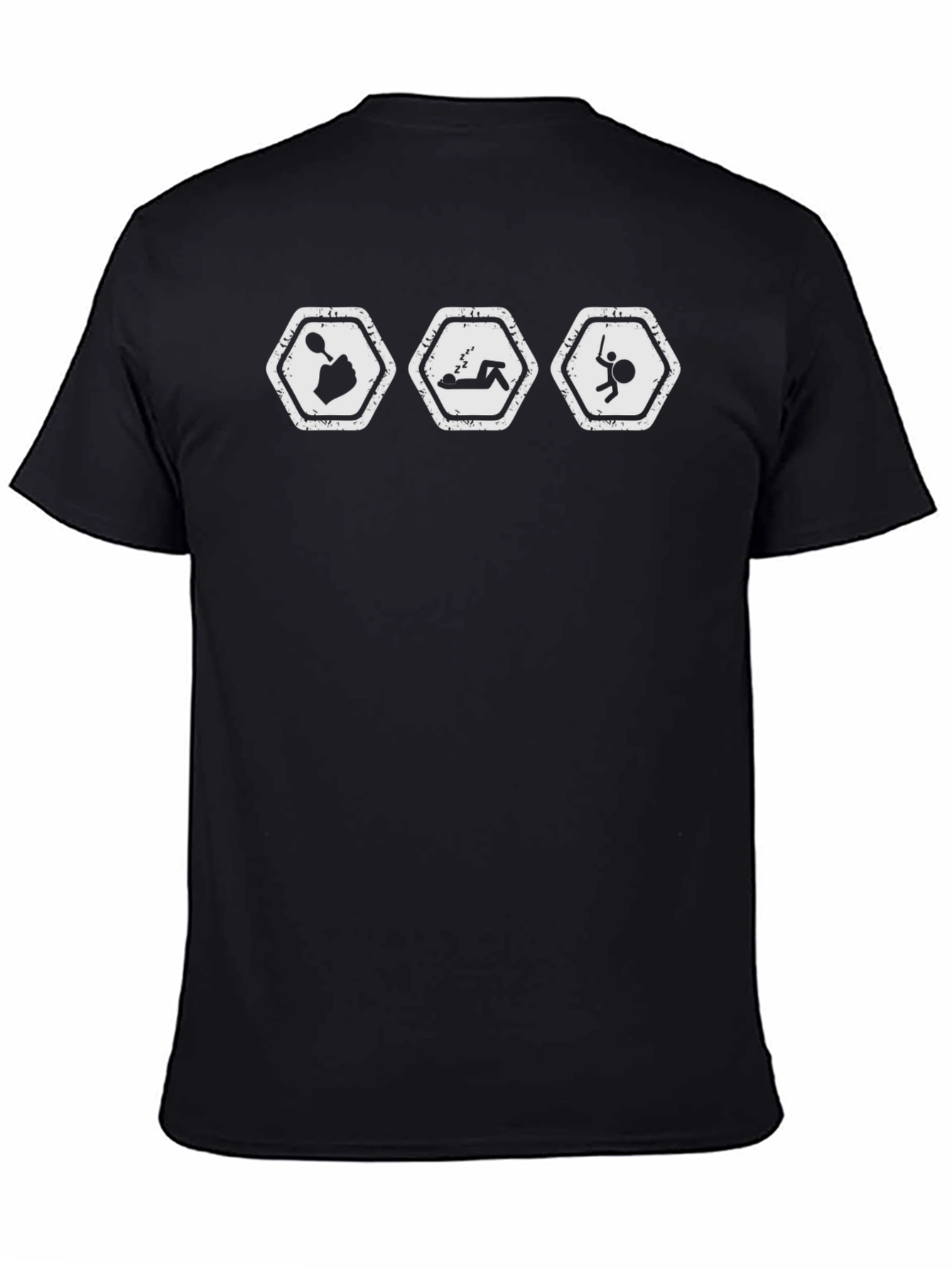 Humorous Eat Sleep Swing Golf T-Shirt