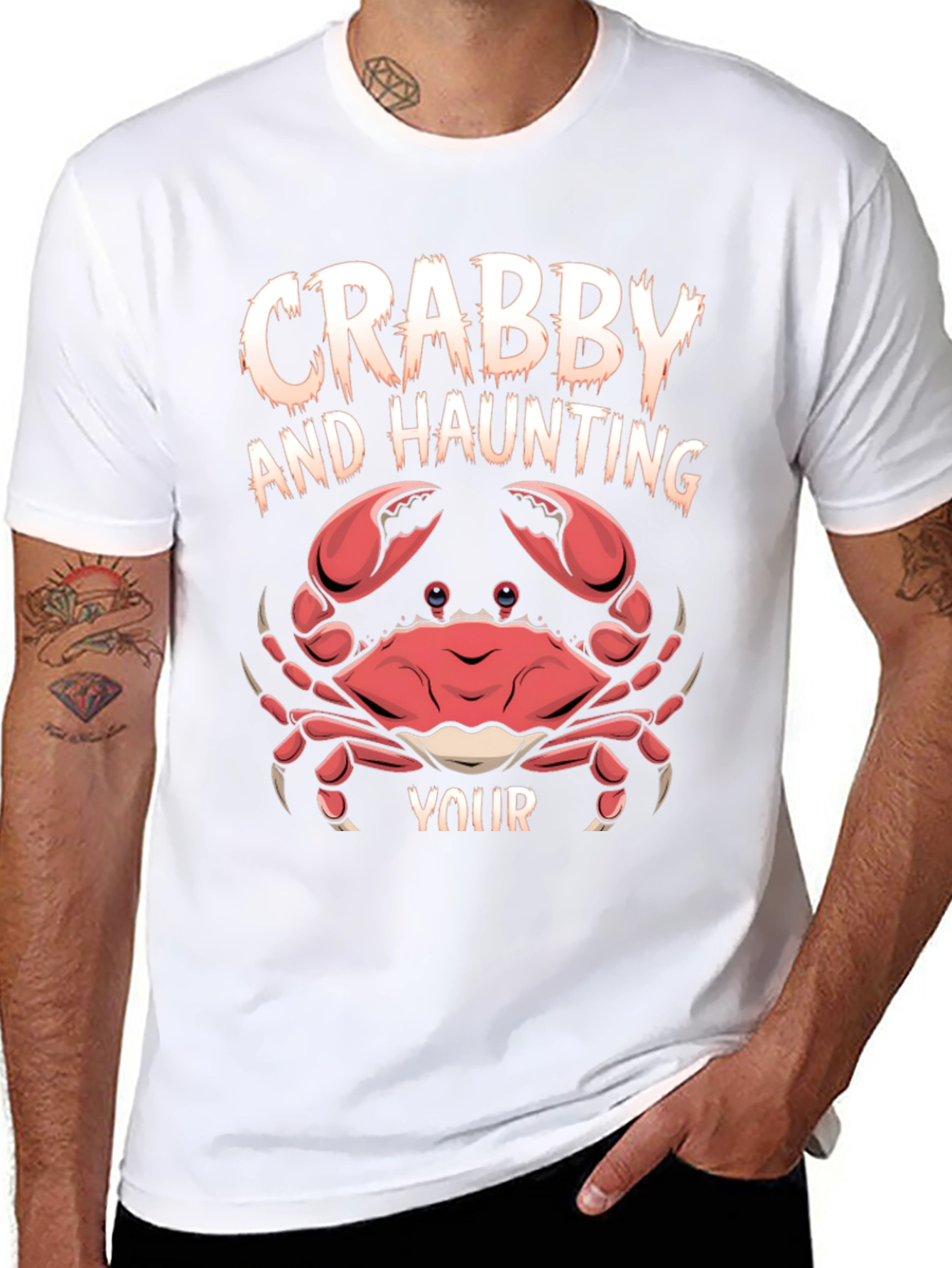 Crabby and Haunting Your T-Shirt