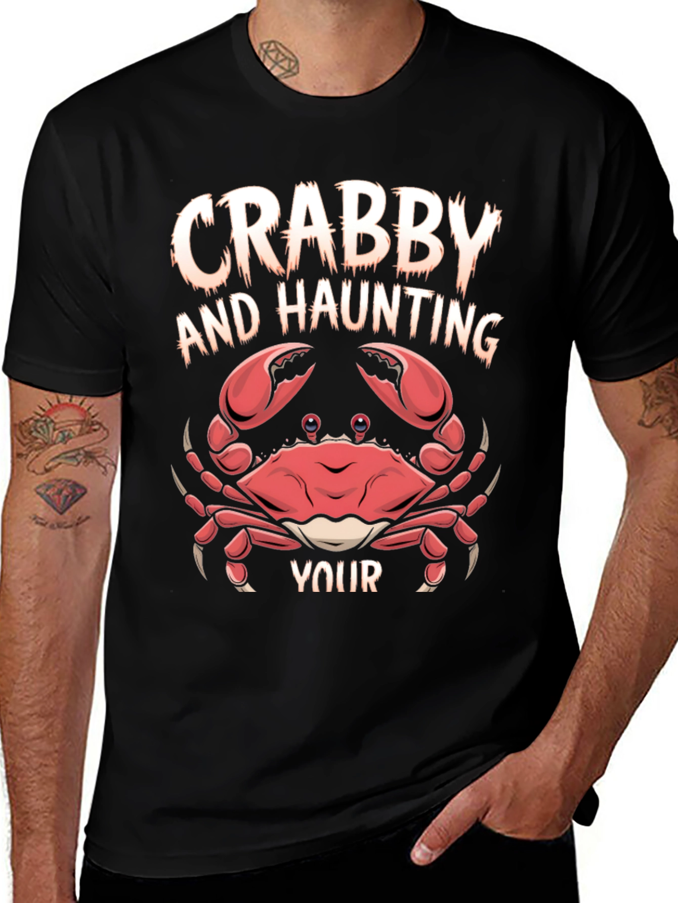 Crabby and Haunting Your T-Shirt