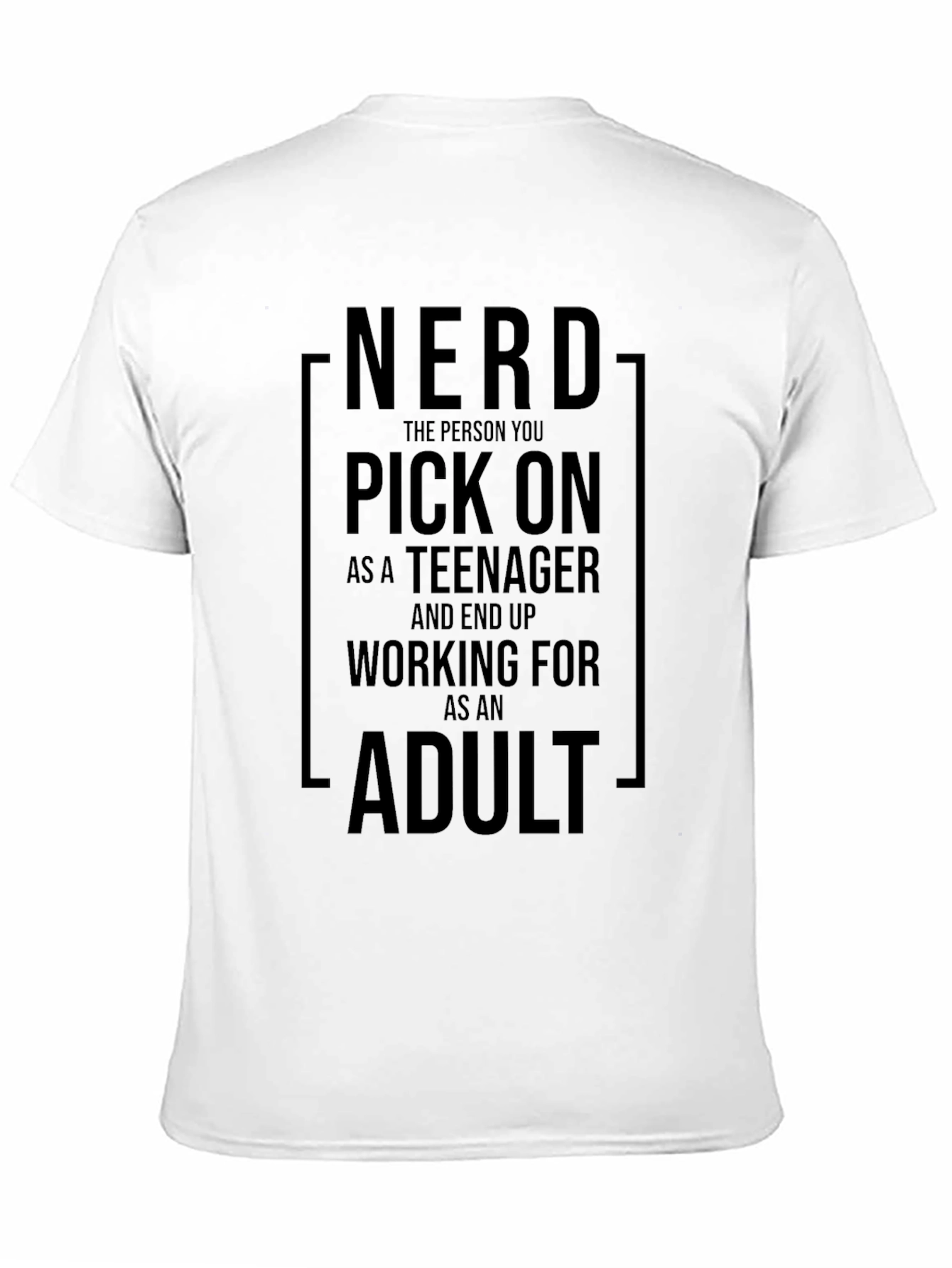 Nerd Adulting T-Shirt - Funny Sarcastic Tee