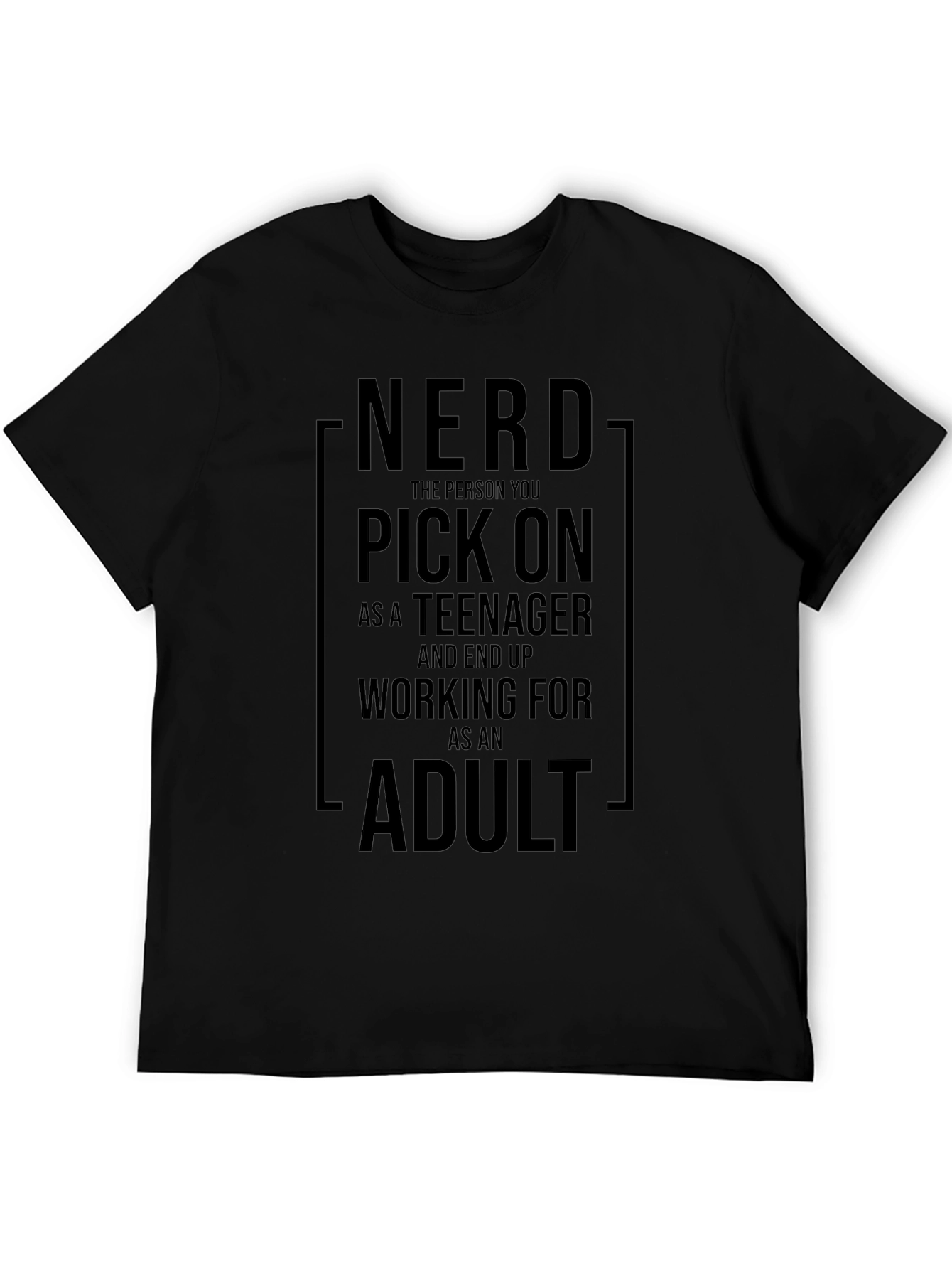 Nerd Adulting T-Shirt - Funny Sarcastic Tee