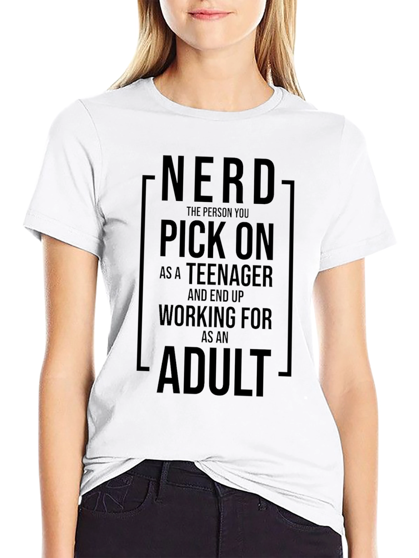 Nerd Adulting T-Shirt - Funny Sarcastic Tee