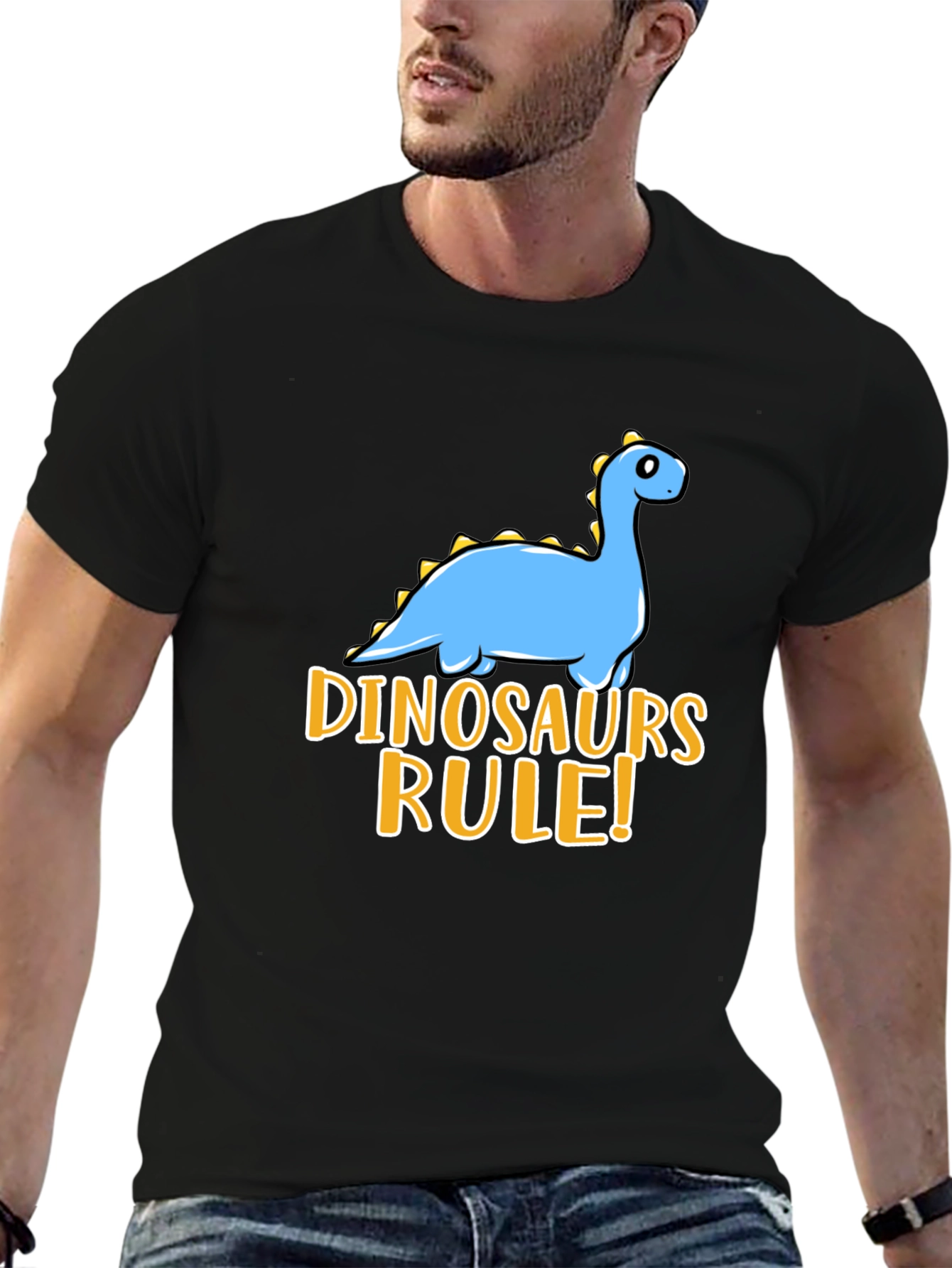 Dinosaurs Rule! Novelty Graphic Tee
