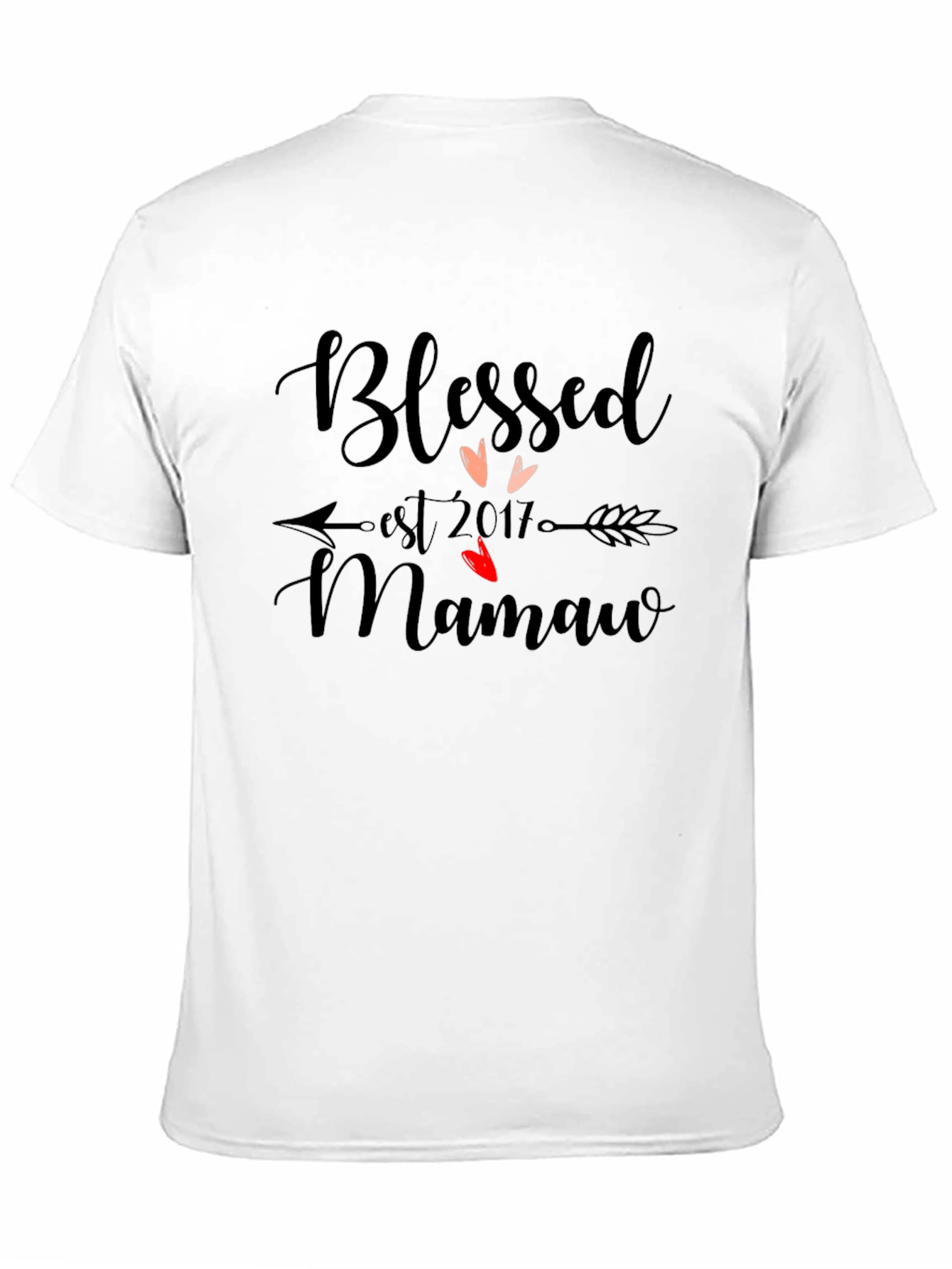 Blessed Mamaw Est 2017 T-Shirt