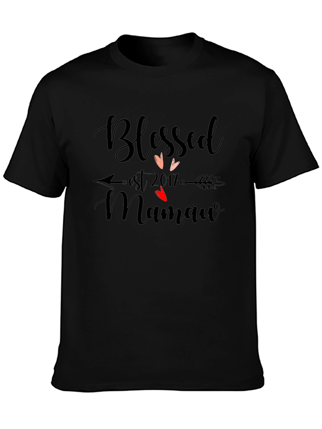 Blessed Mamaw Est 2017 T-Shirt