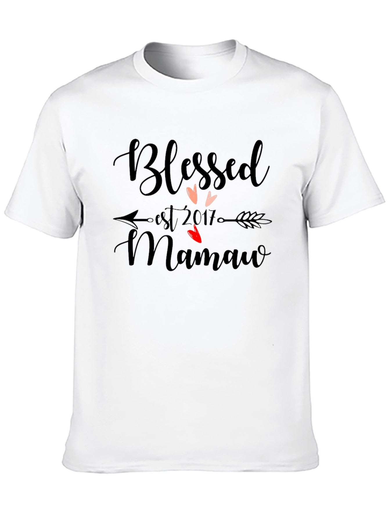 Blessed Mamaw Est 2017 T-Shirt