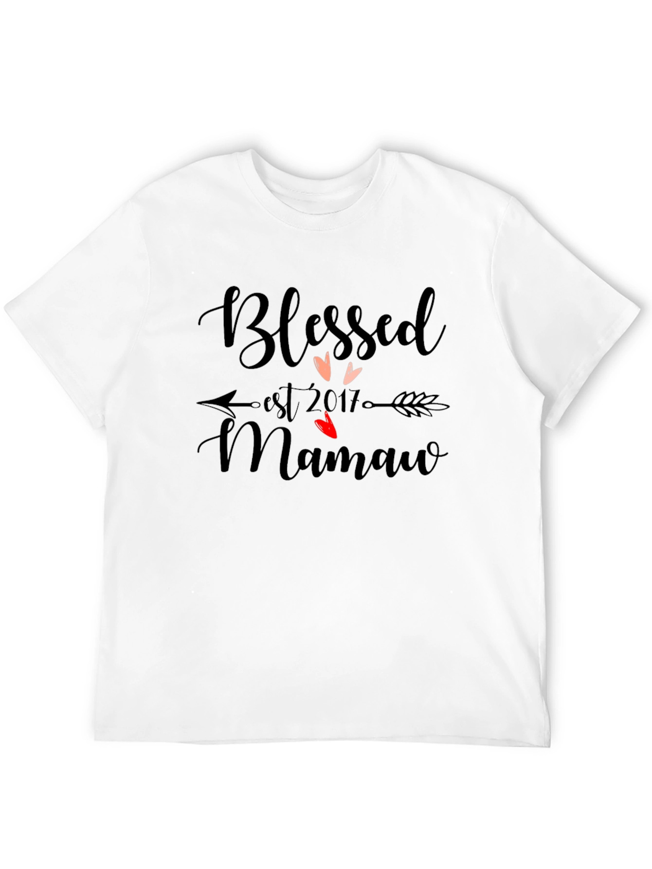 Blessed Mamaw Est 2017 T-Shirt
