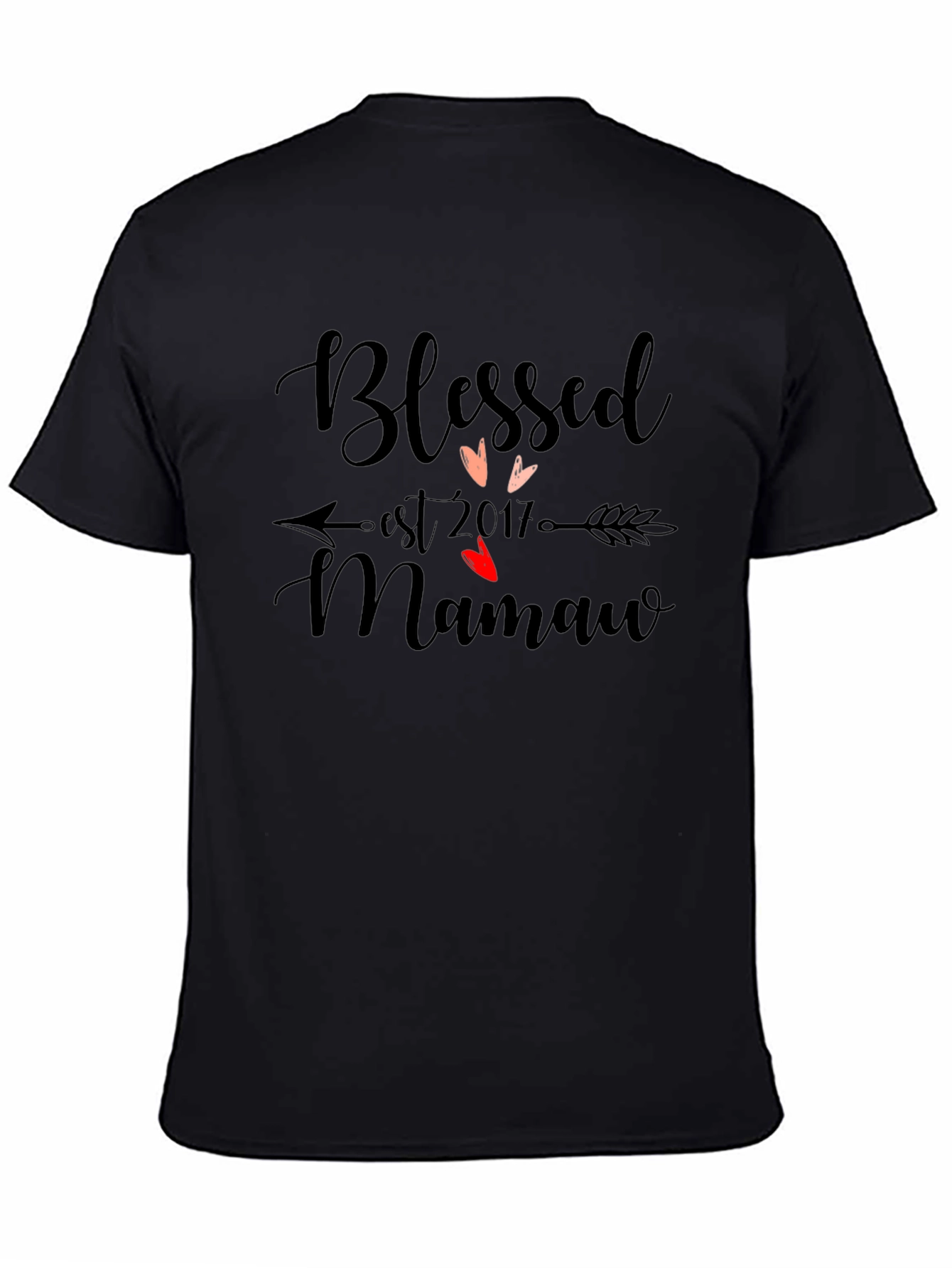 Blessed Mamaw Est 2017 T-Shirt