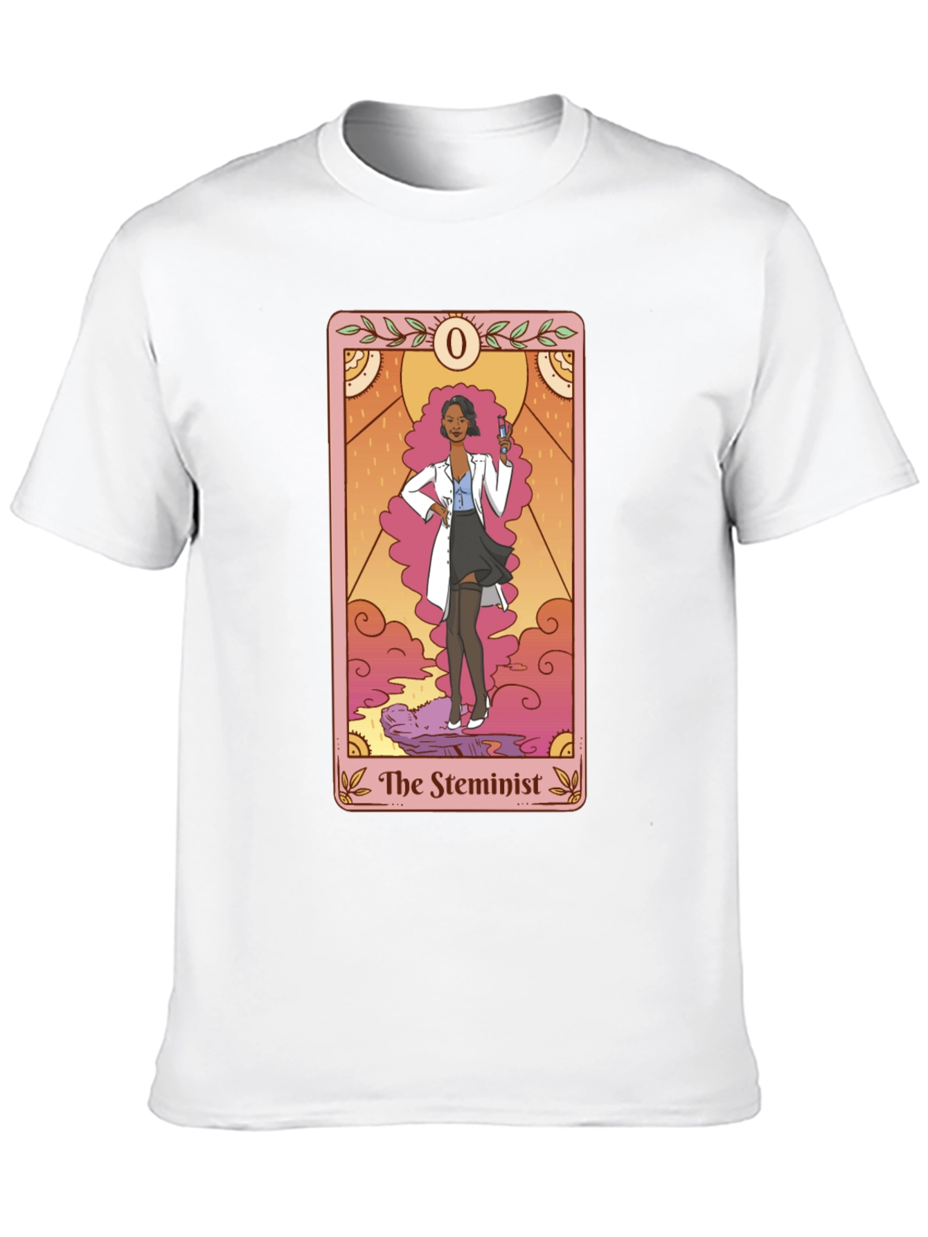 The Steminist Tarot Card T-Shirt - Black