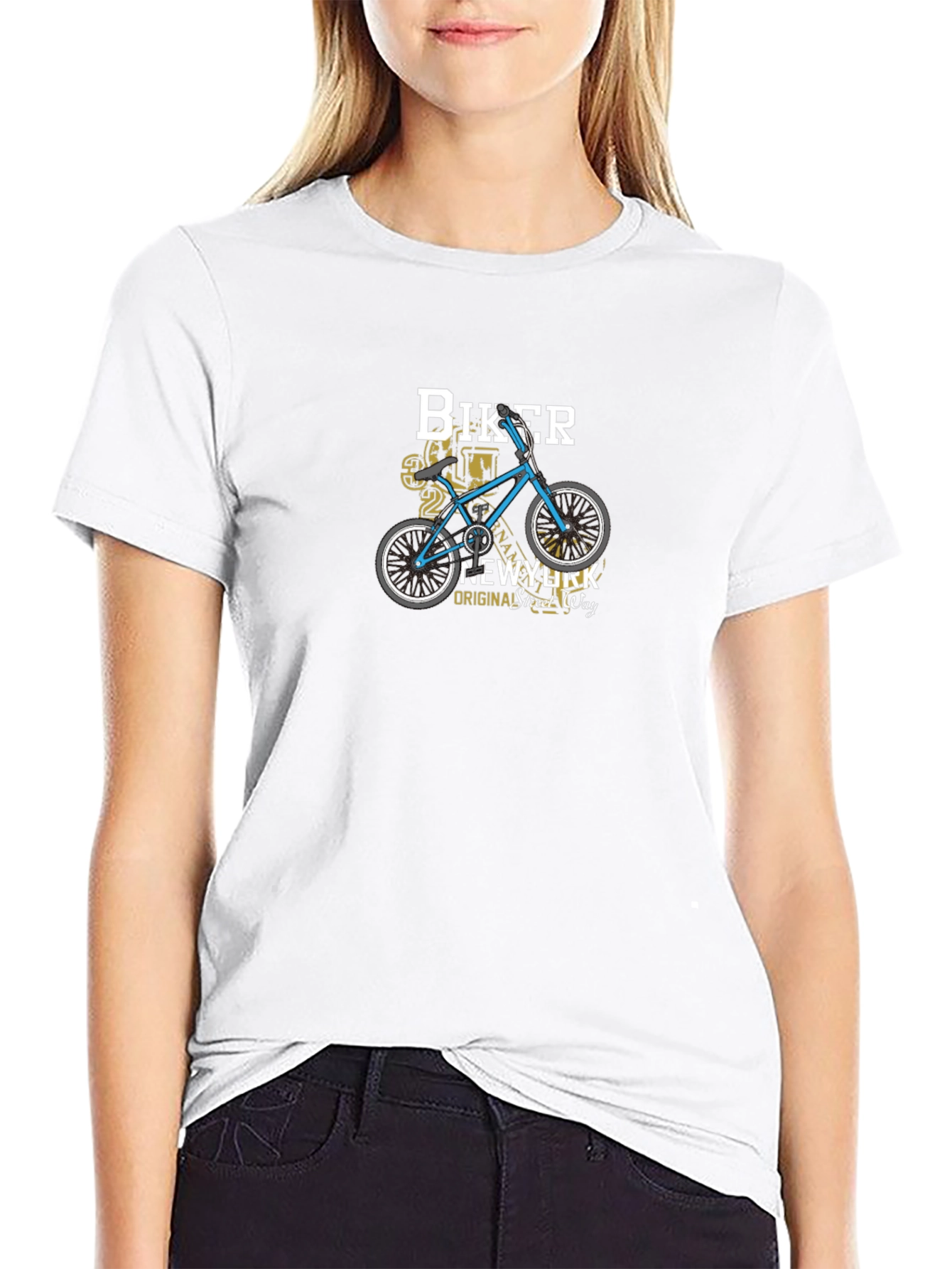 Biker New York Graphic Tee