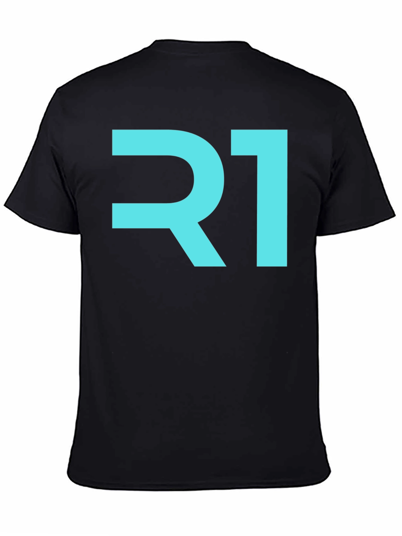 R1 Graphic Tee - Bold & Stylish Black T-Shirt