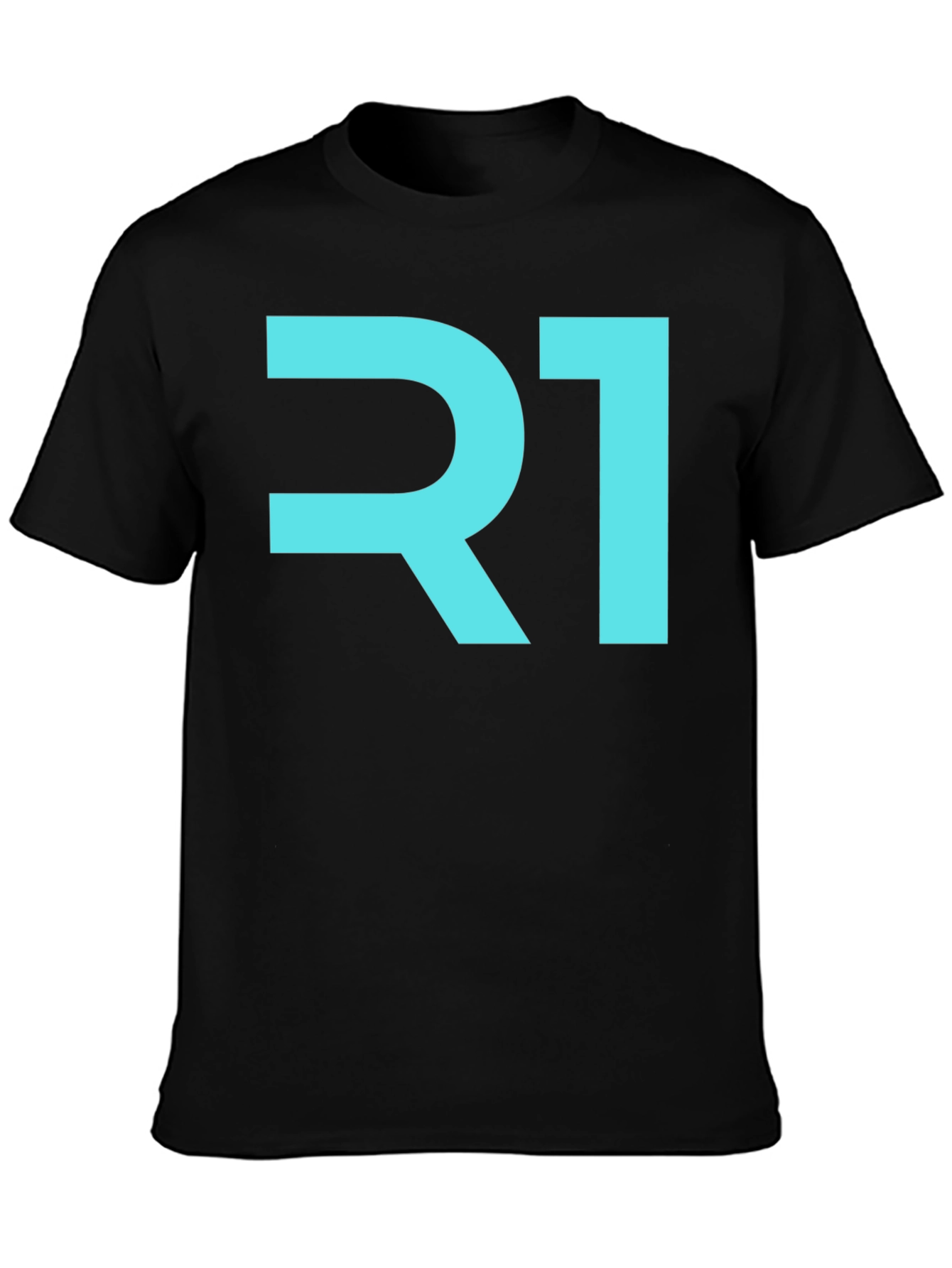 R1 Graphic Tee - Bold & Stylish Black T-Shirt