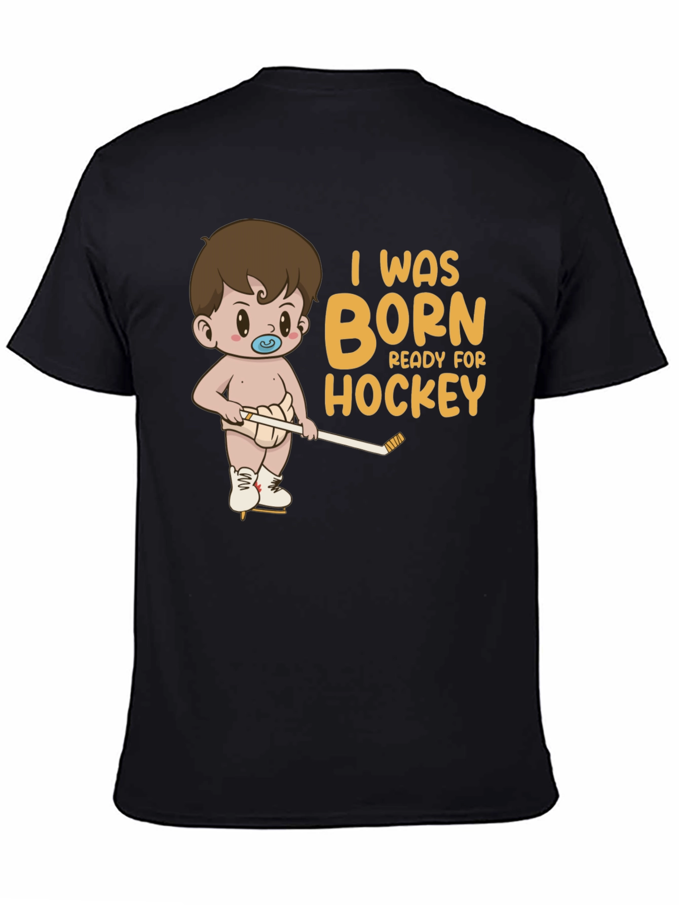 Born Ready Hockey Baby Tee