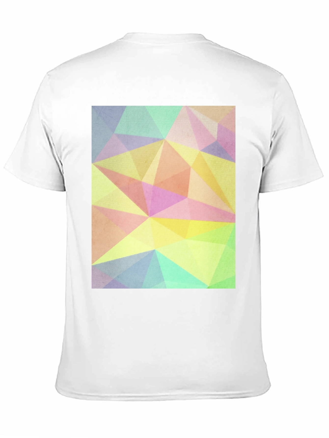 Geometric Triangle Pastel T-Shirt