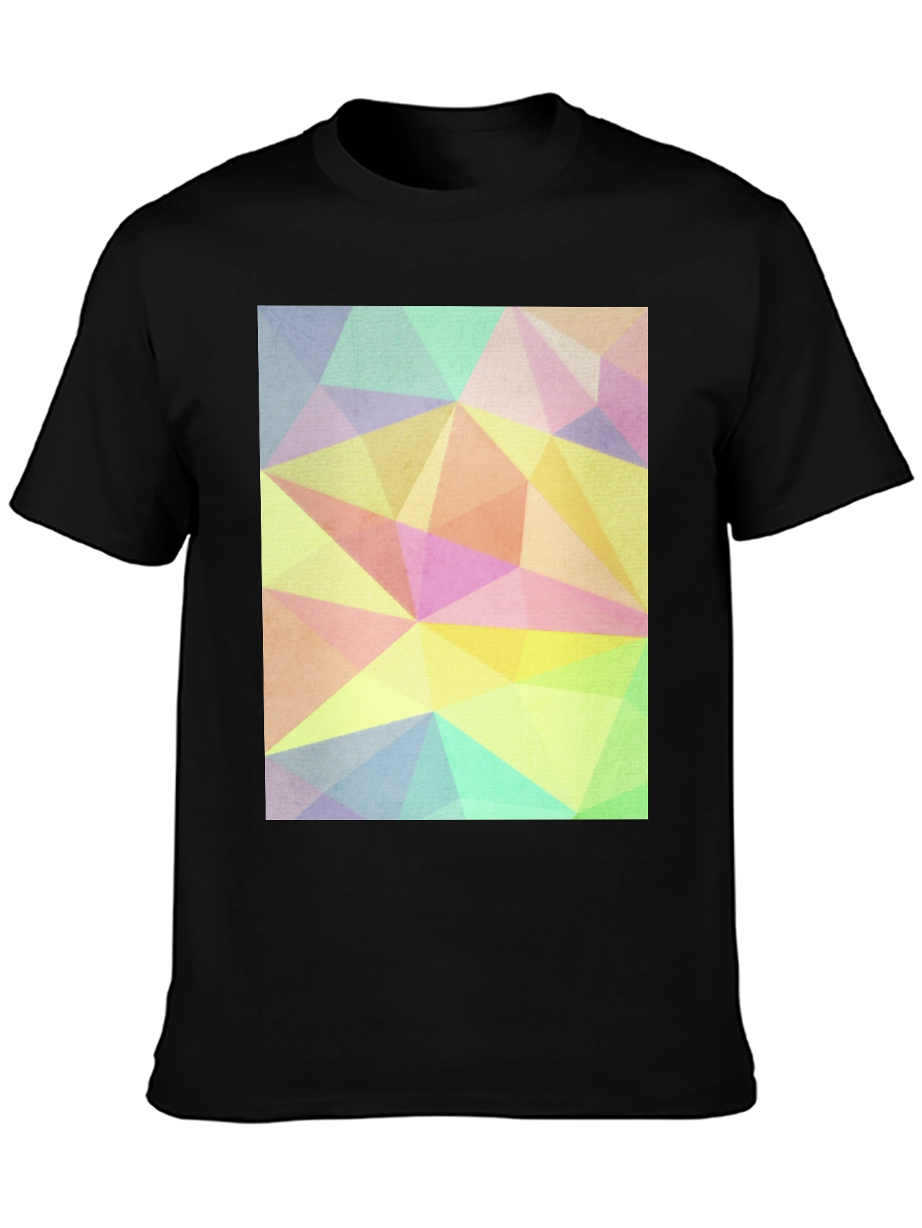 Geometric Triangle Pastel T-Shirt